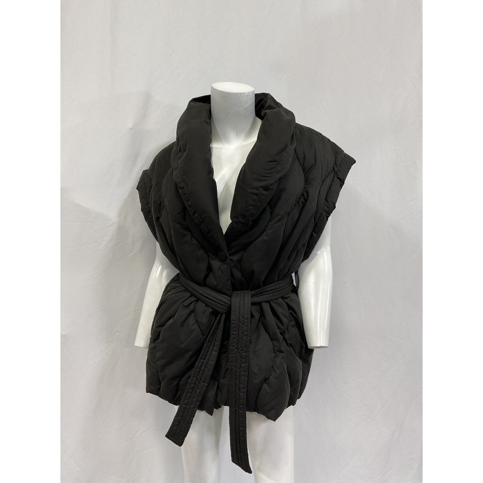 Eaves 'Addison' Black Vest Size XS