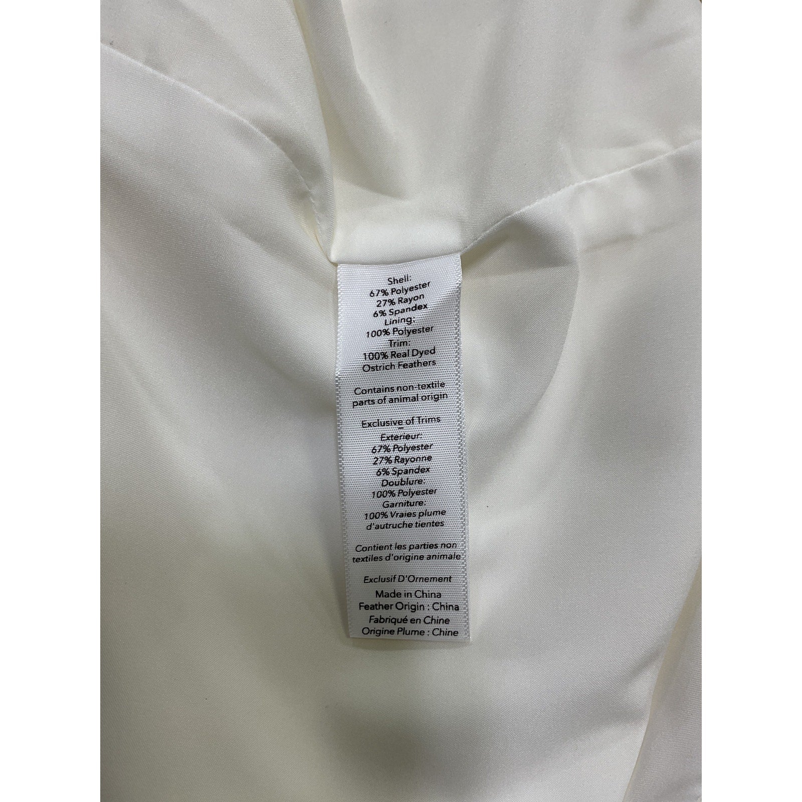 Likely 'Electra' White Polyester Dress Size 0