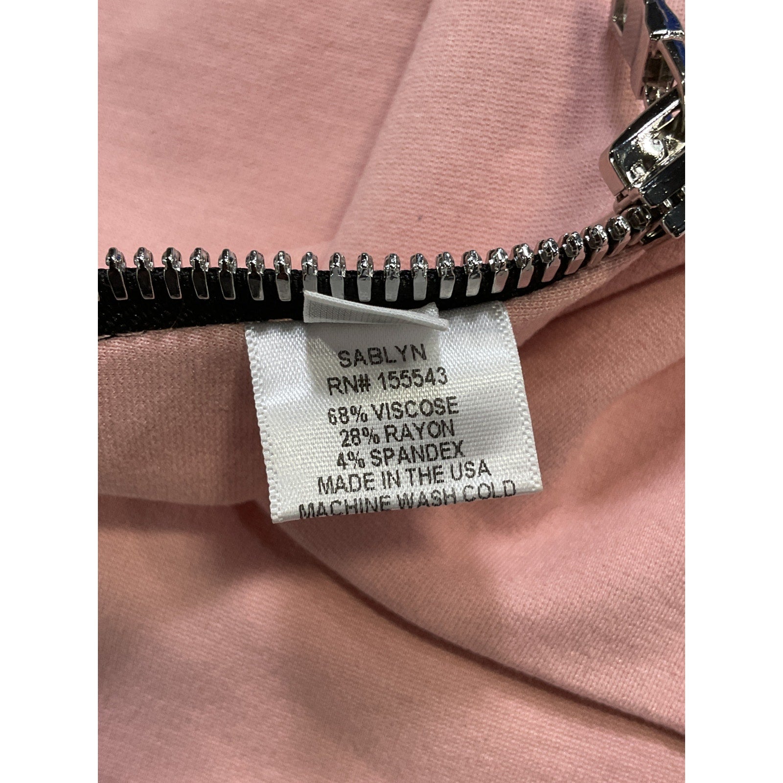 Sablyn 'Sablynoctavia' Pink Top Size M