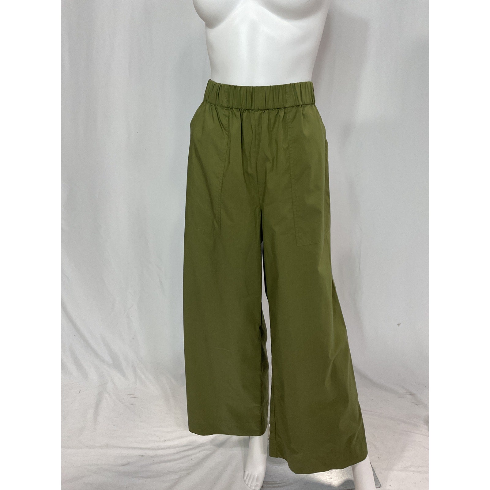 Simkhai 'Arden' Green Ankle Length Pull On Pants Size L - NWT