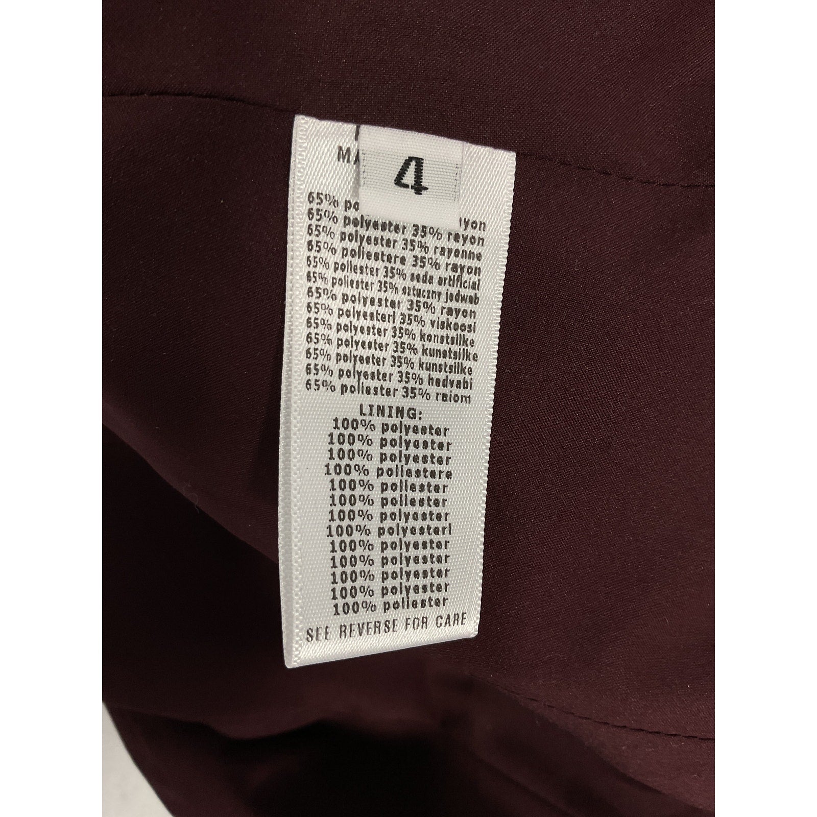 Aknvas 'Valdi' Brown Blazer Size 4