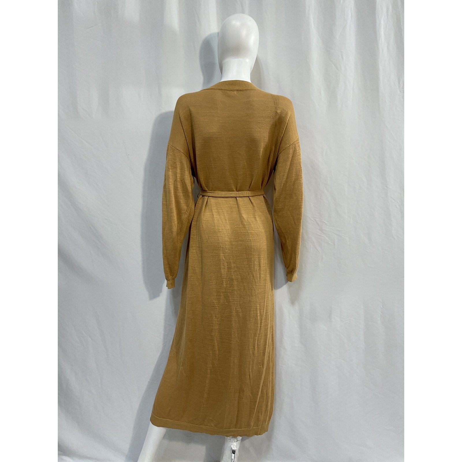 L*Space 'Azores' Tan Linen Duster Cardigan Size XS