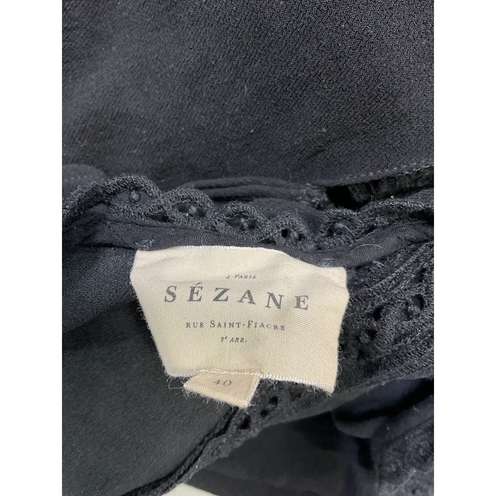 S�zane 'Alexa' Black Dress Size 40