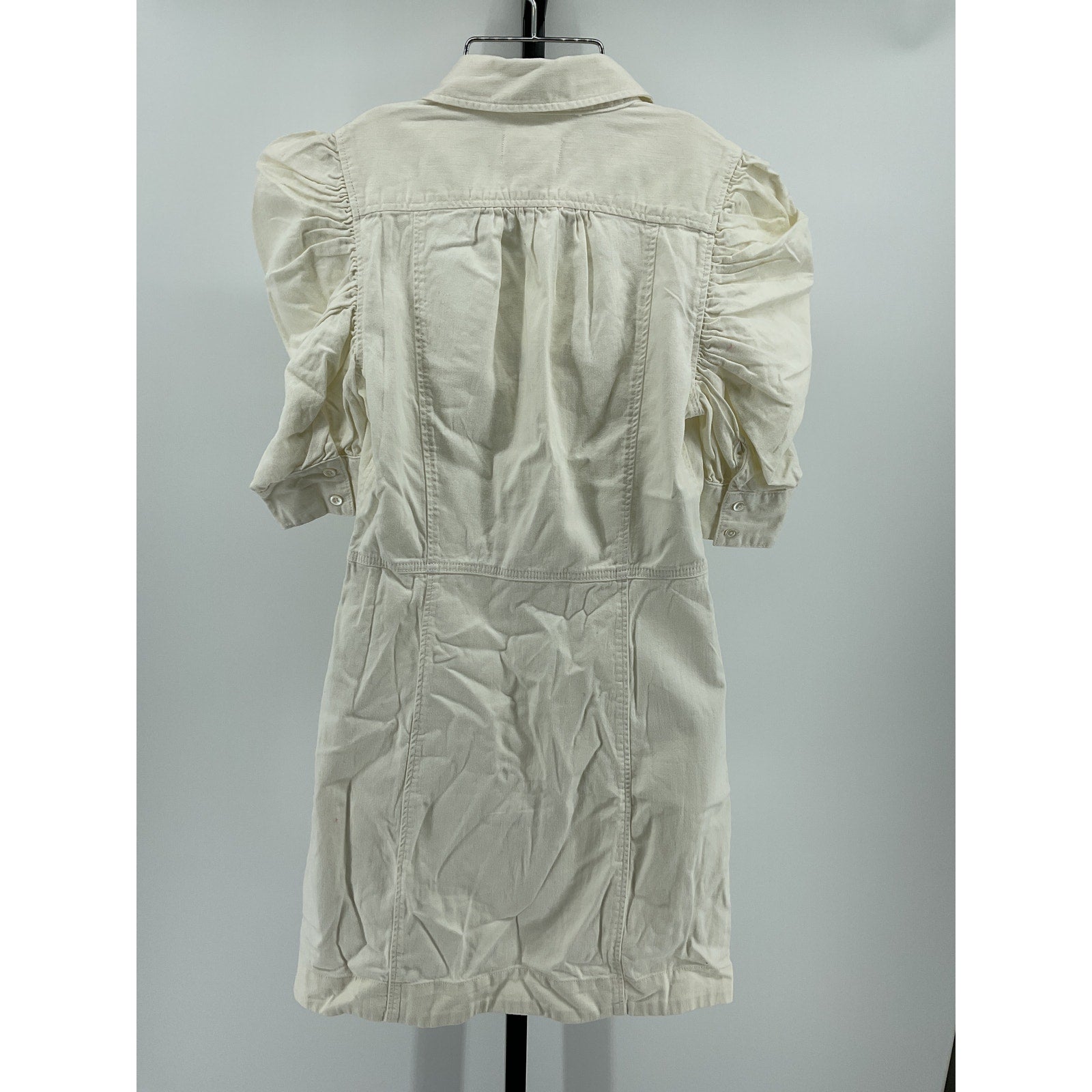 Frame 'Gillian' White Cotton Dress Size S