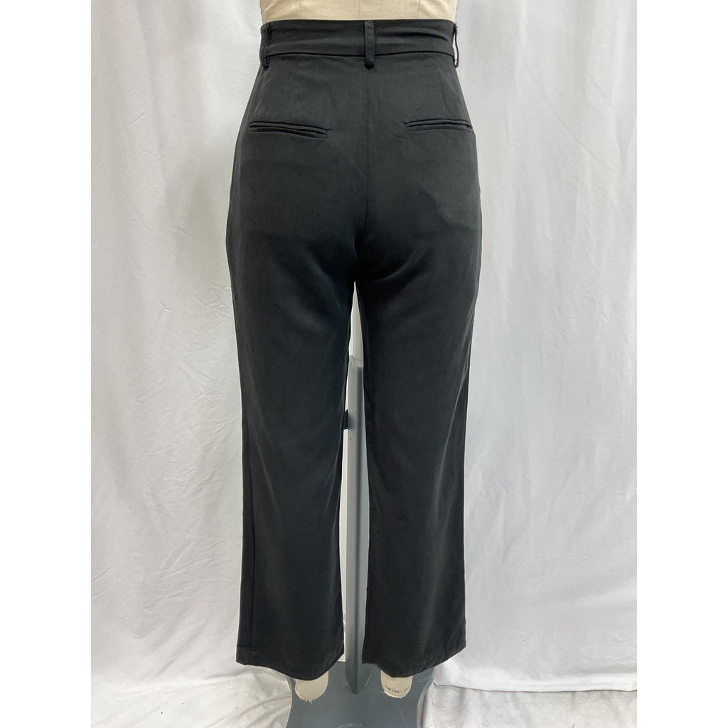 Reformation 'Petites' Black Mason Pant Size 0P