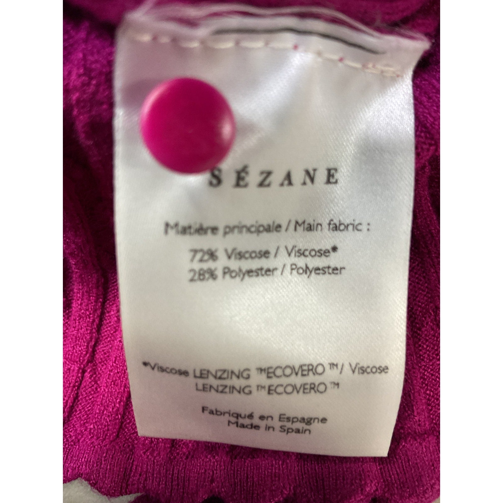 S�zane 'Ambroise' Pink Cardigan Size XXS