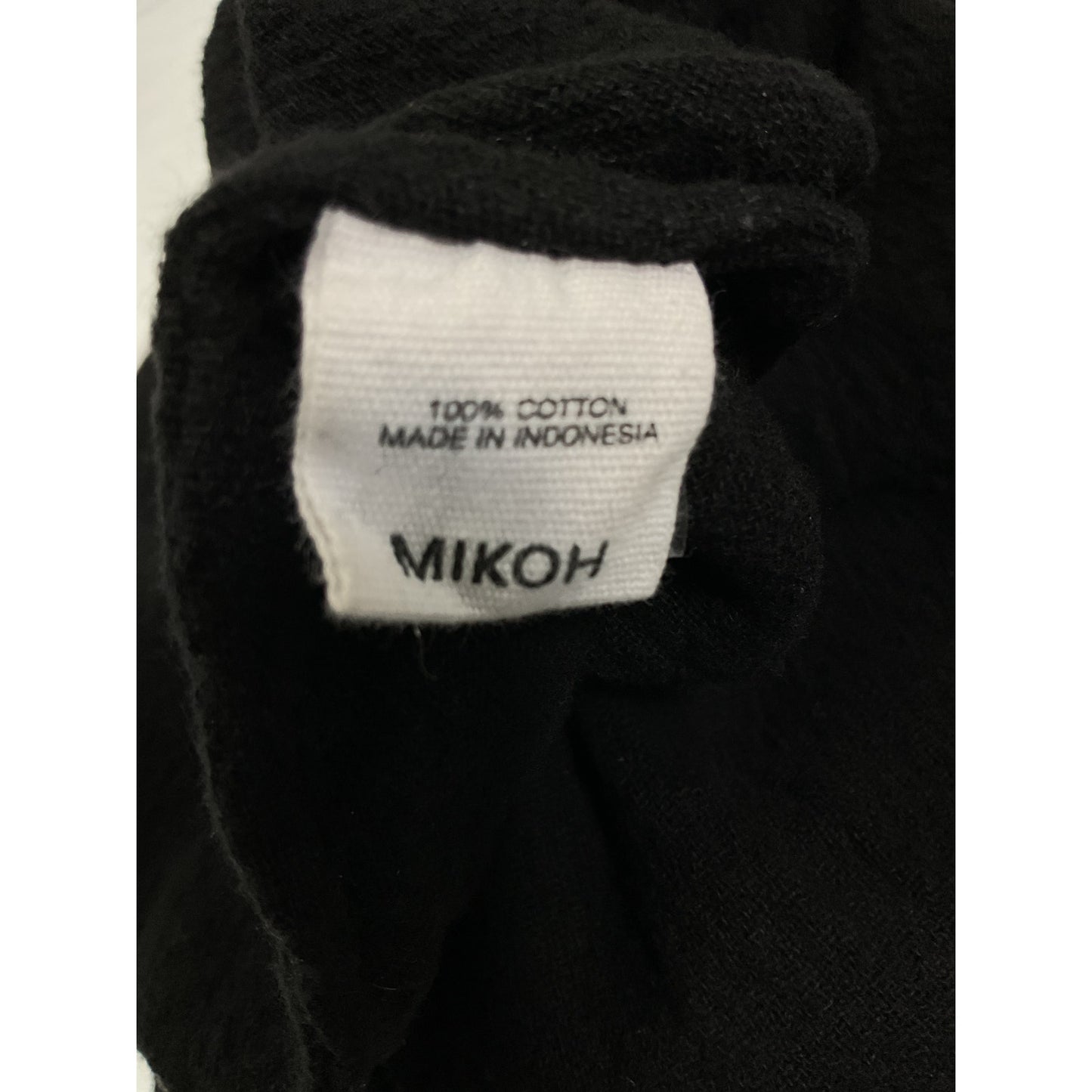 Mikoh 'Sayama' Black Linen Jumpsuit Size XS