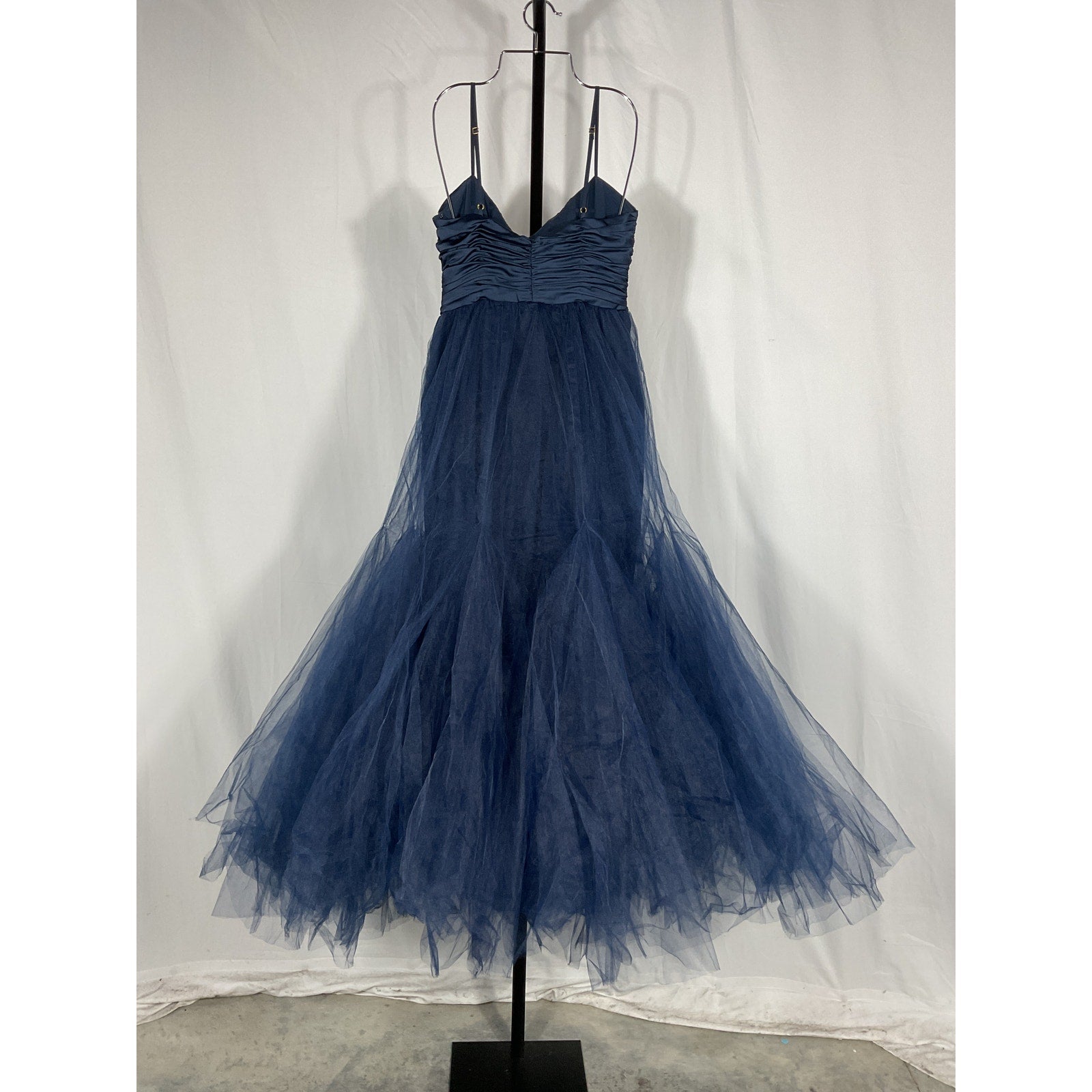 Hutch 'Toni' Blue Polyester Gown Size 2 - NWT