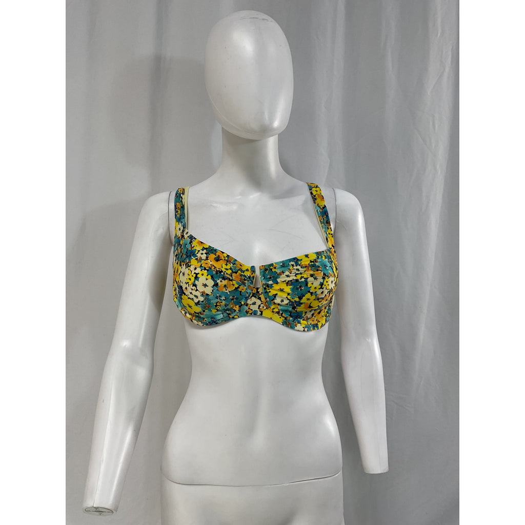 L*Space 'Camellia' Blue Top Size M