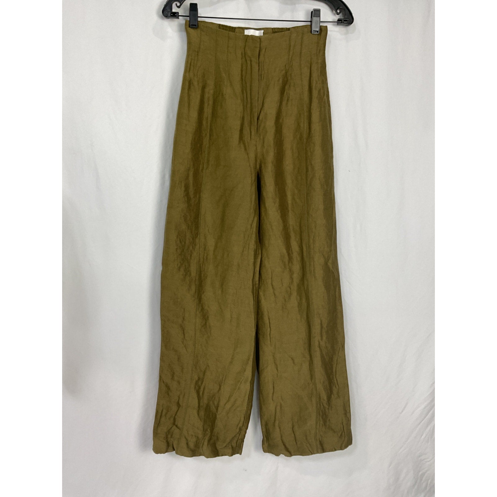 Aje 'Theory' Green Cinched Pant Size 6