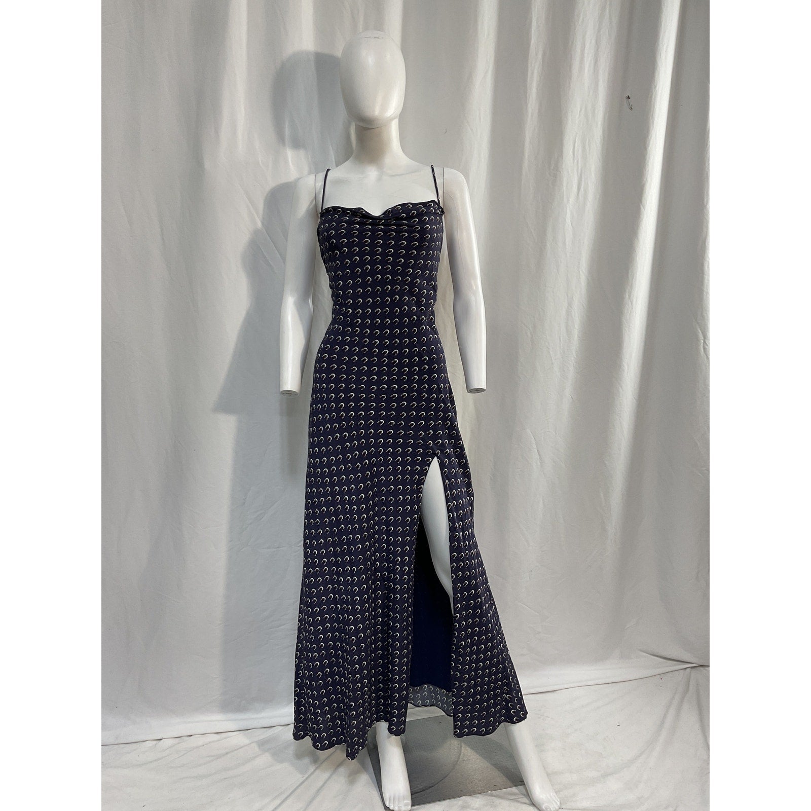 Staud 'Bellamy' Navy Dress Size M