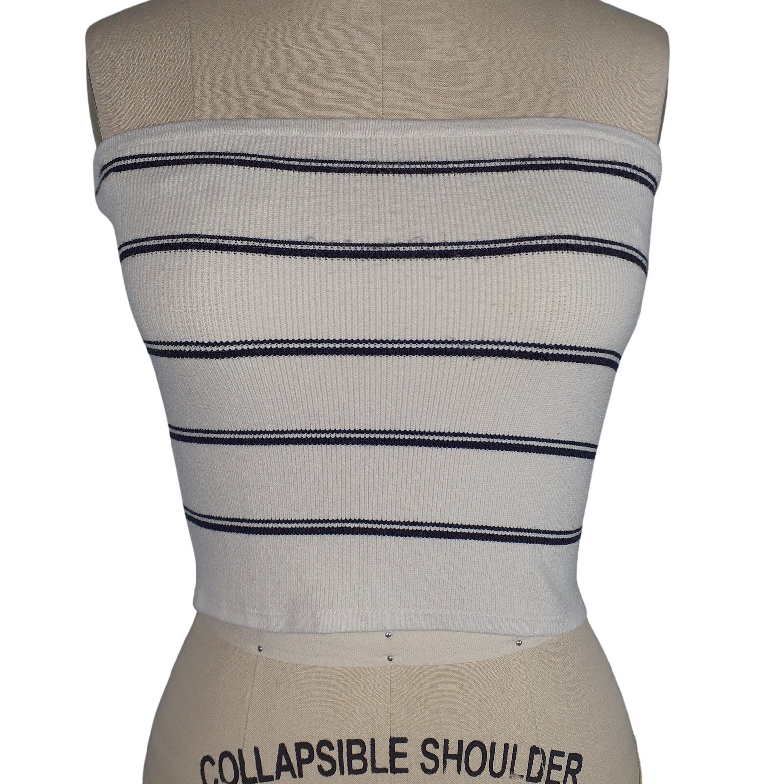 Lspace 'Amalfi' Ivory Nylon Tube Top Size L