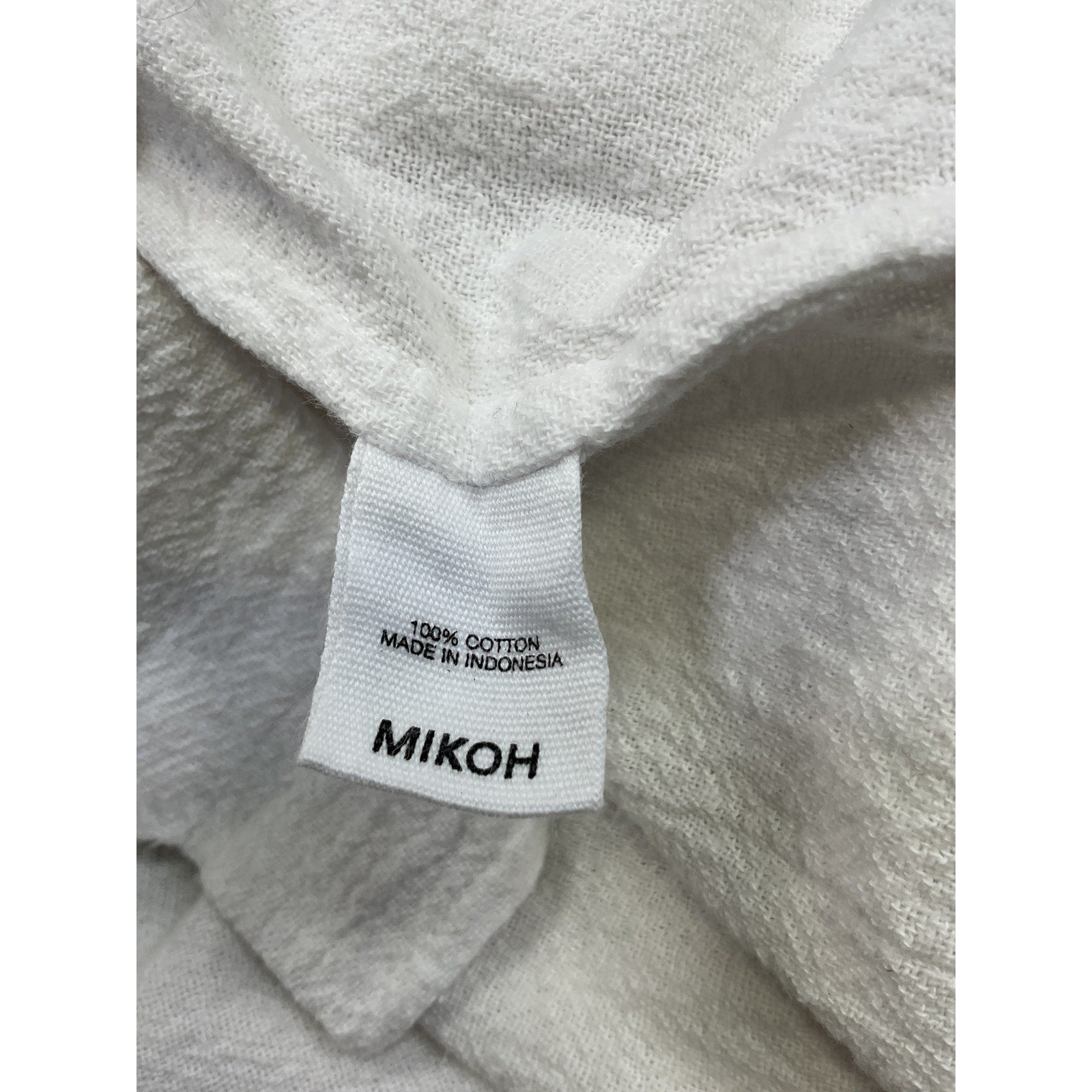 Mikoh 'Mekia' White Cotton Romper Size 2