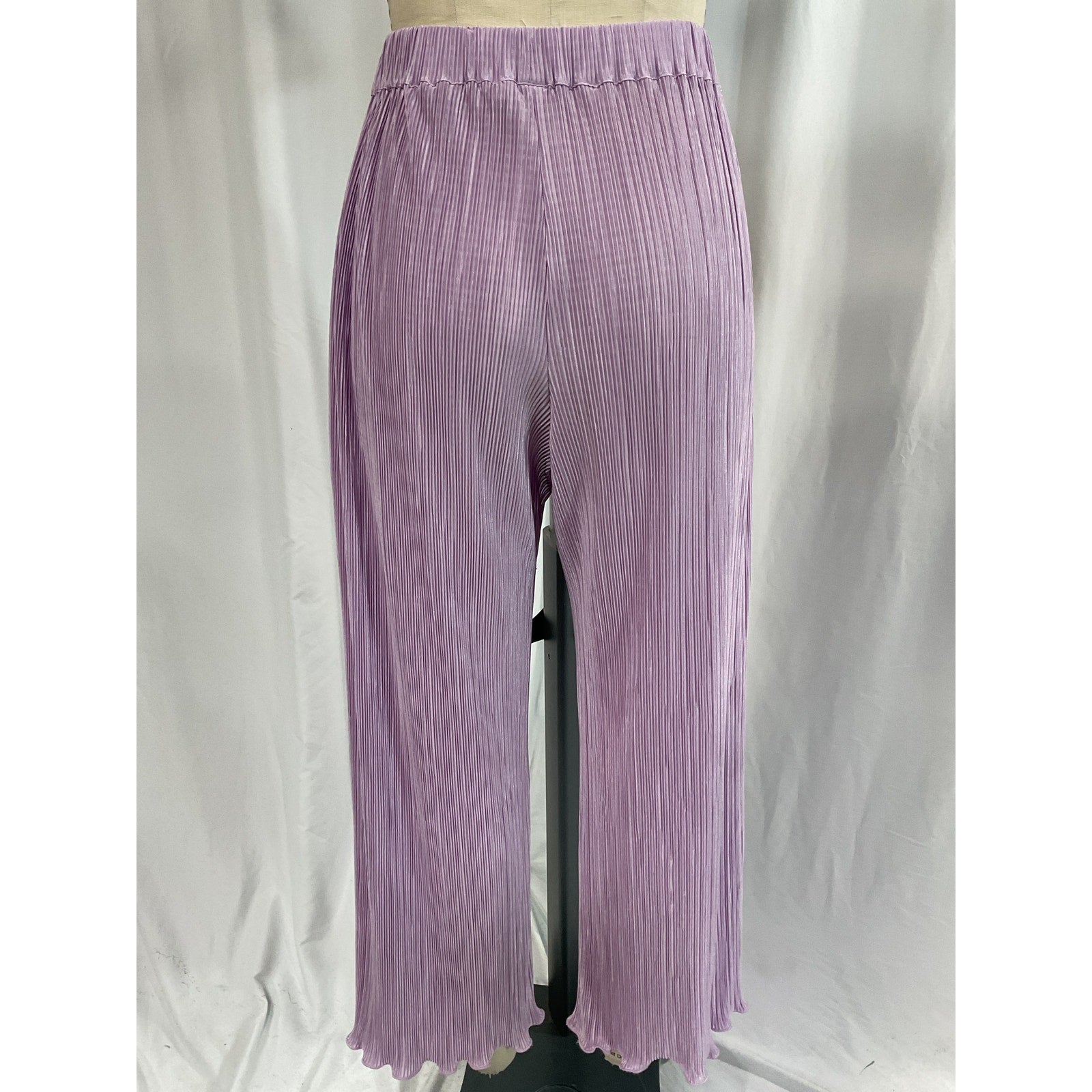 Dannijo 'Pleated' Purple Culotte Pant Size S
