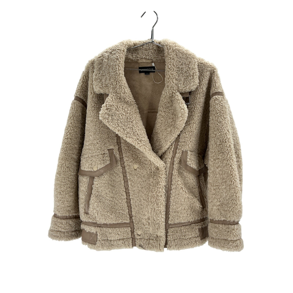 Lamarque 'Badu' Tan Polyester Jacket Size S