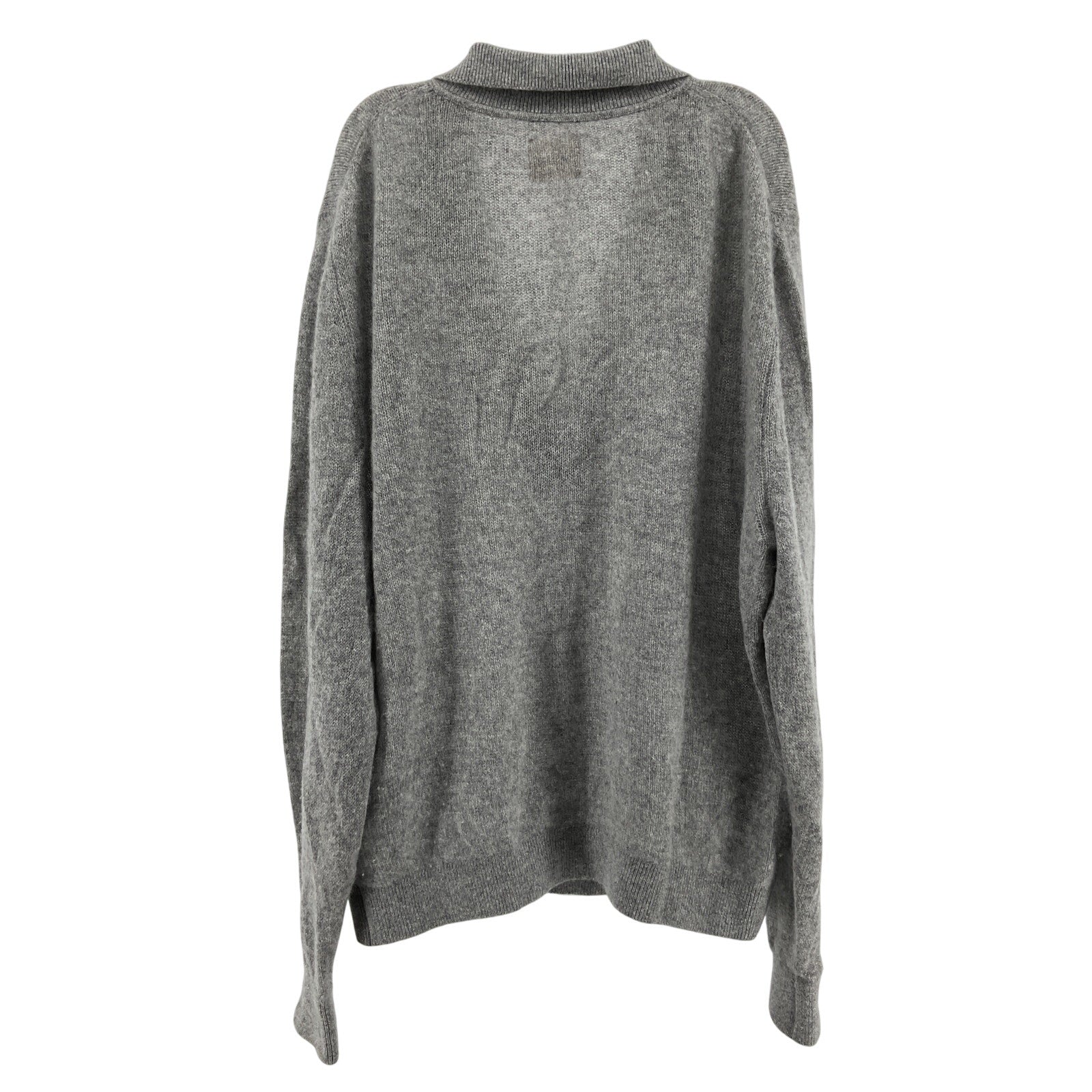 Khaite Shrunken 'Jo' Grey Cashmere Sweater Size M