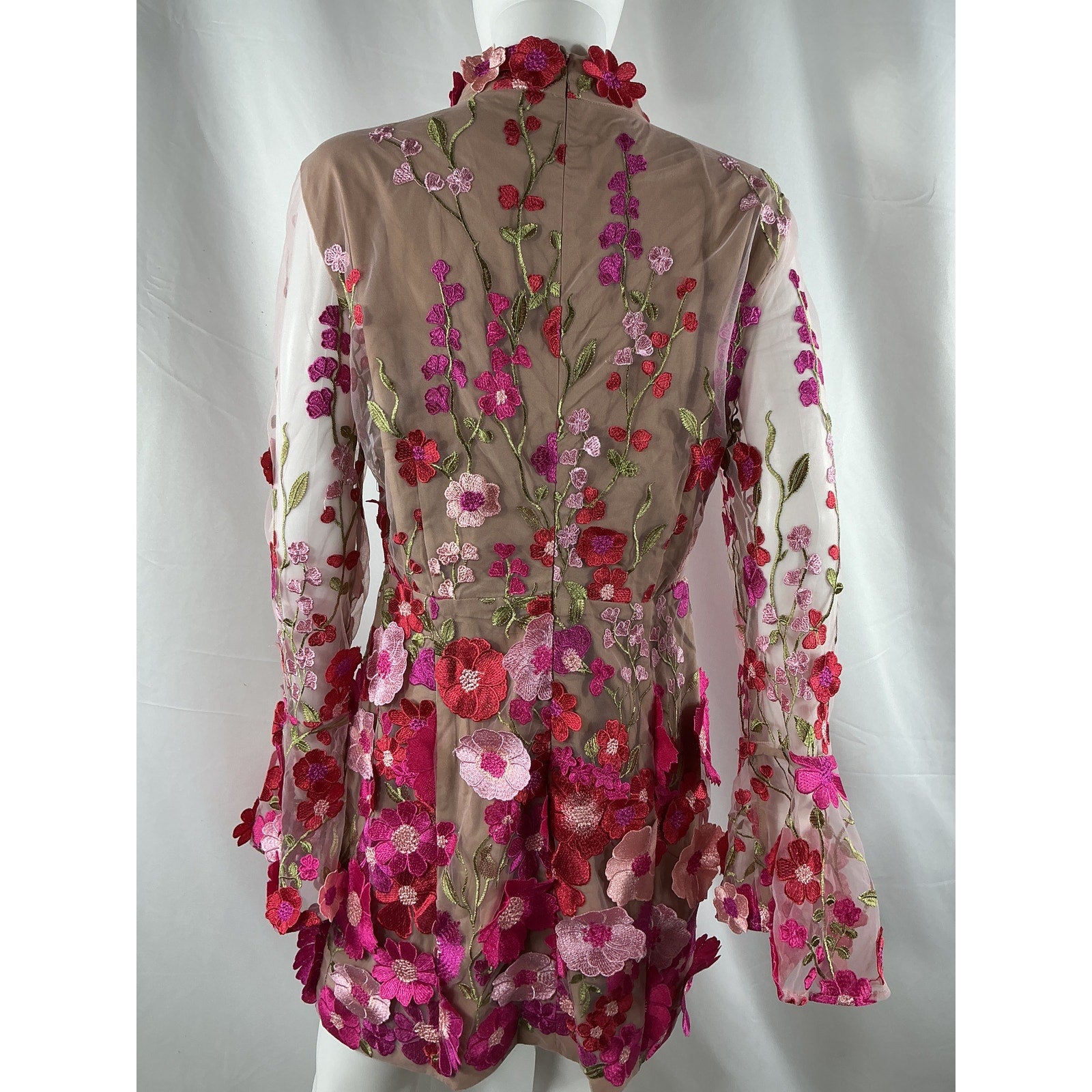 Elliatt 'Alessandra' Pink Polyester Mini Dress Size XL