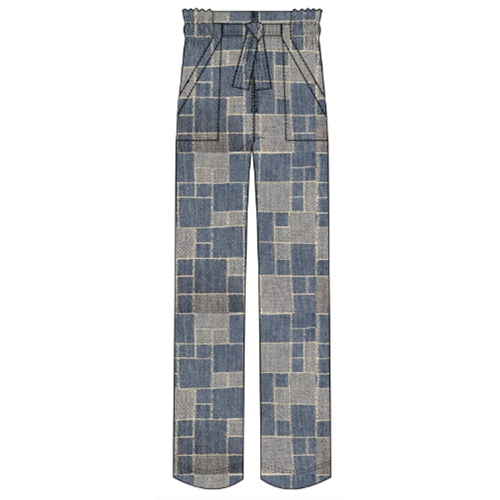 S�zane 'Andr�as' Blue Pants Size 34