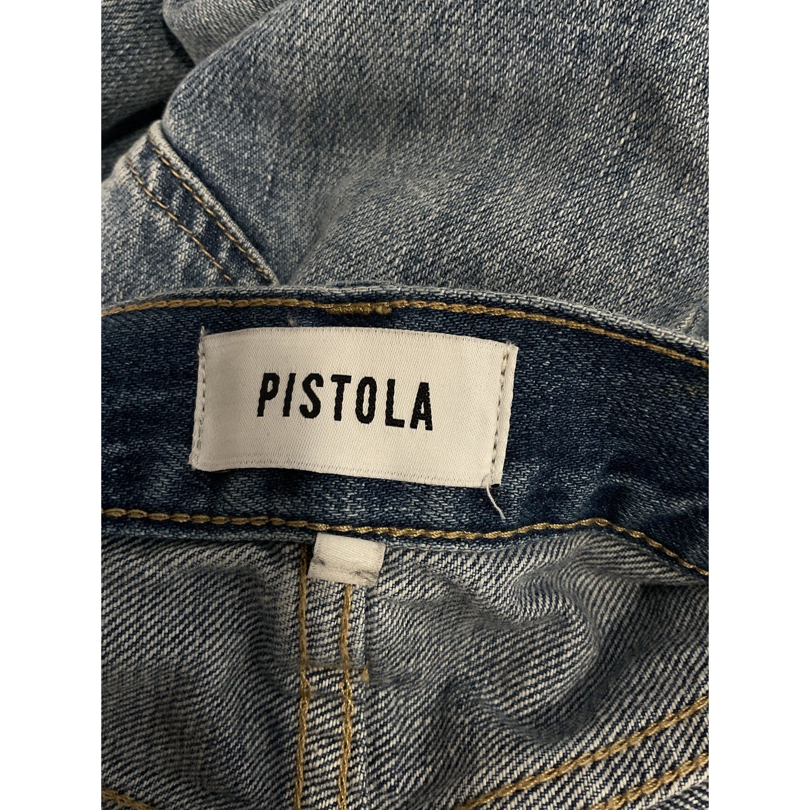 Pistola 'Presley' Blue Straight Denim Jean Size 27