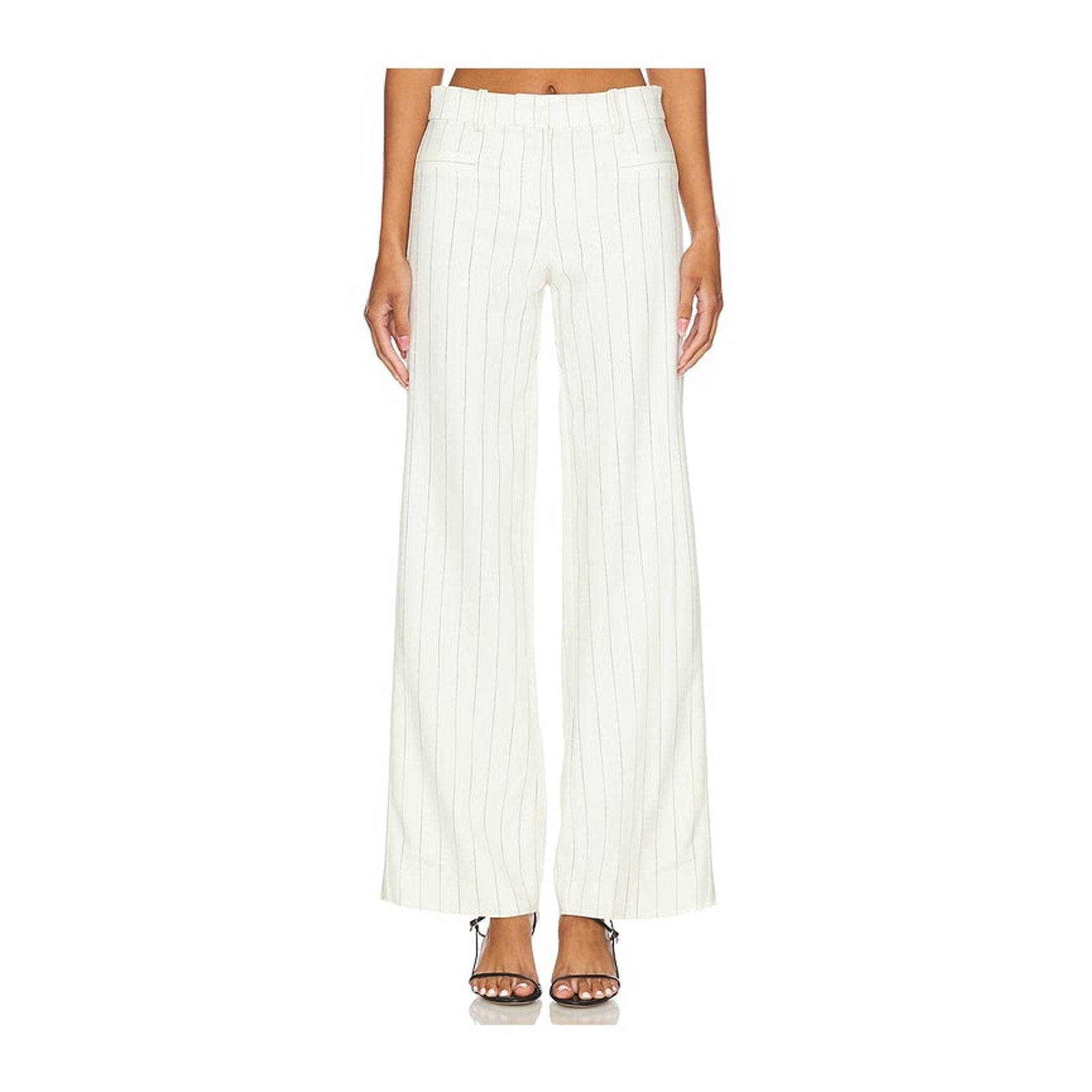 Ba&Sh 'Elouan' White Viscose Pant Size 4