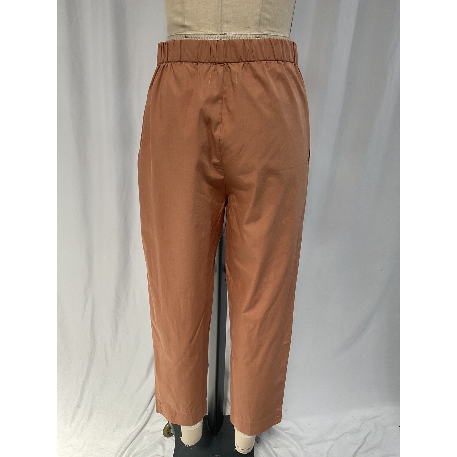 Swf 'Trouser' Tan Cotton Poplin Pants Size M