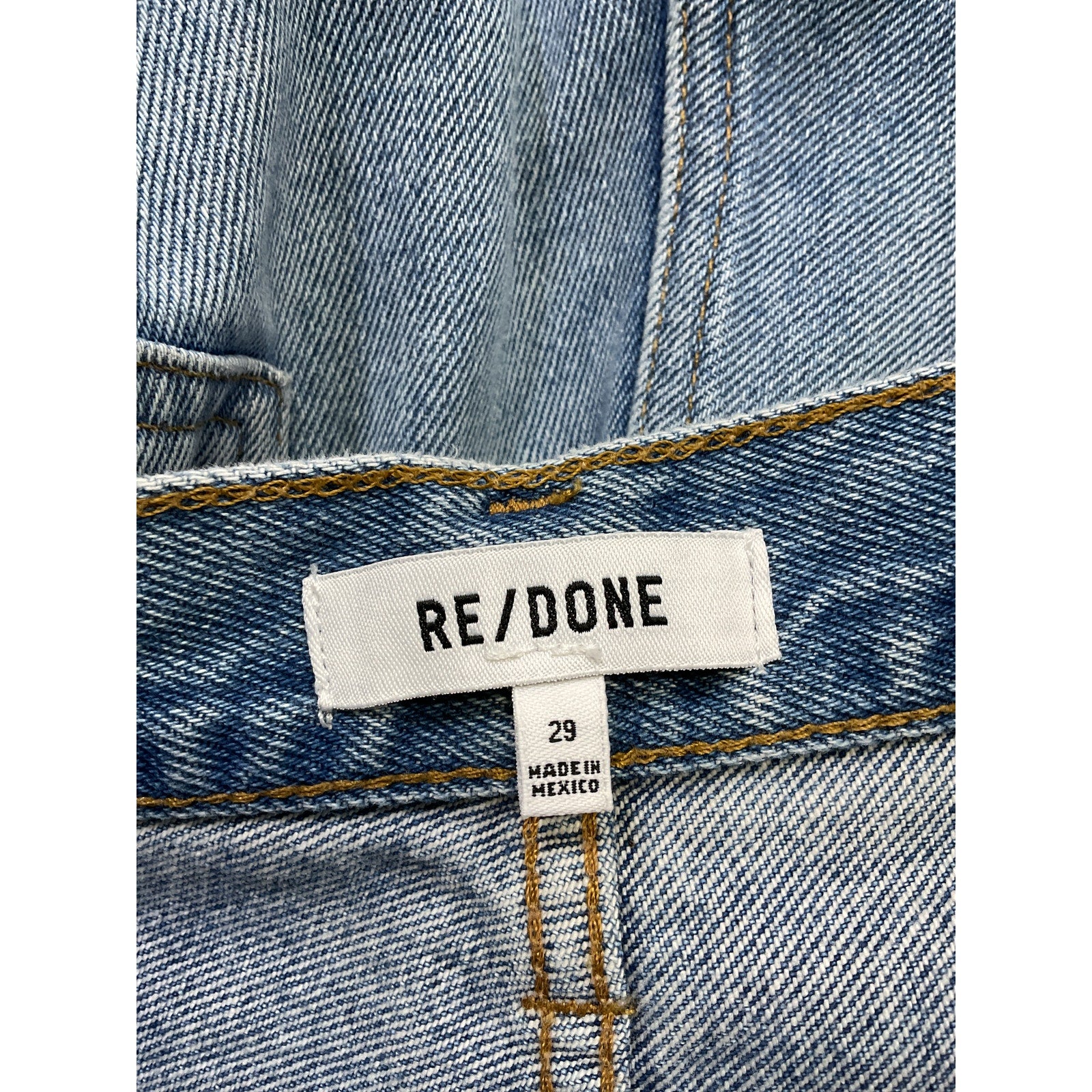 Re/Done '90s' Blue High Rise Loose Denim Jeans Size 29