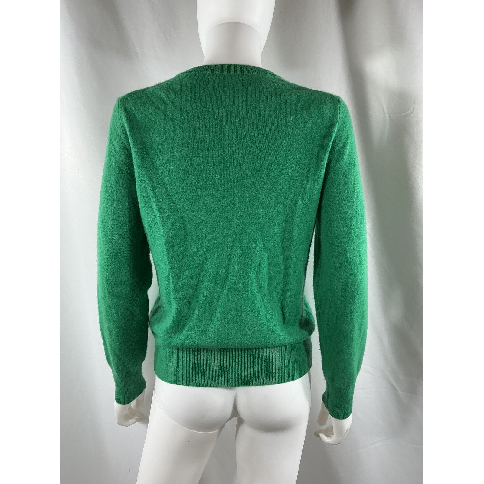 Naadam 'The Original' Green Cashmere Sweater Size S