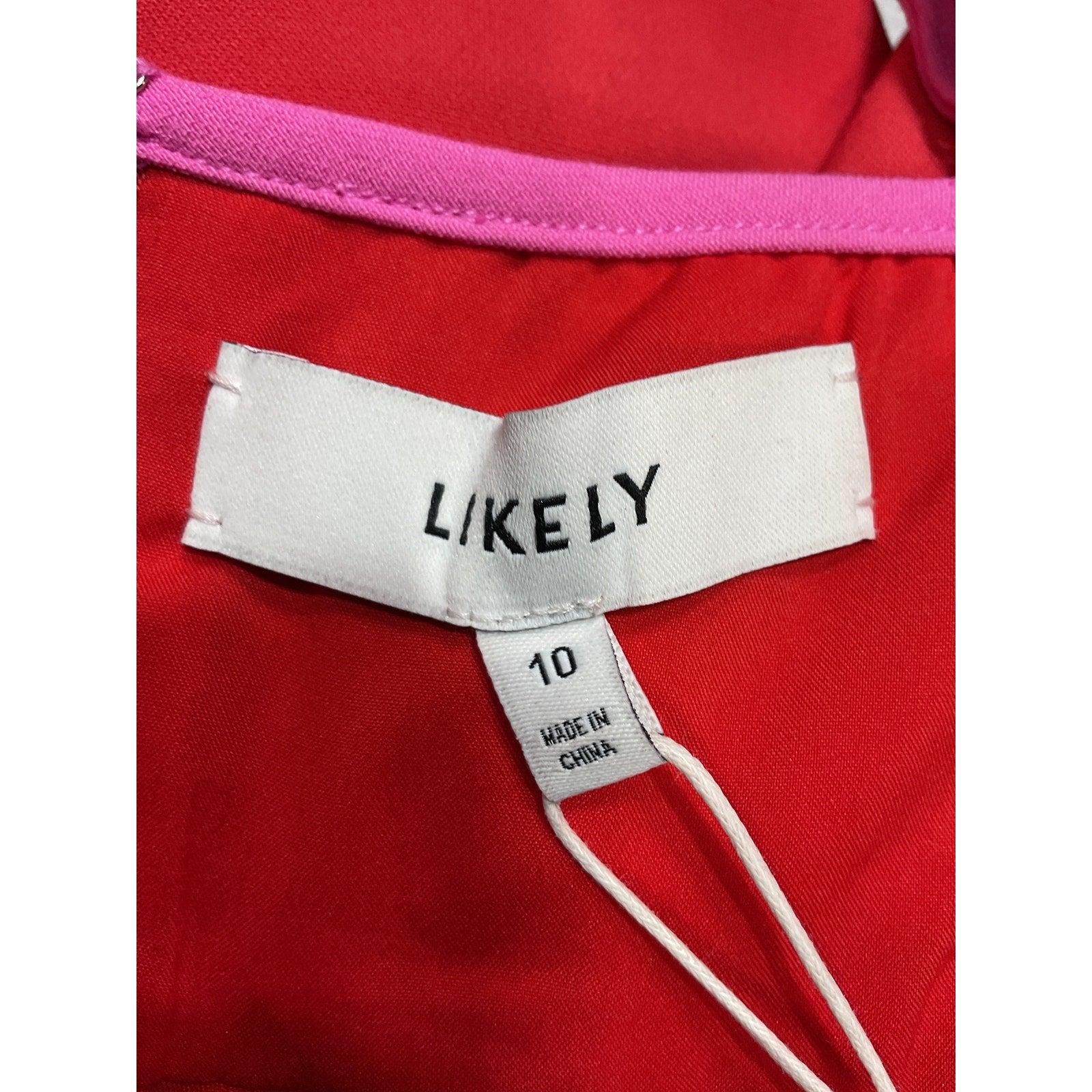 Likely 'Adabell' Pink Dress Size 8 - NWT