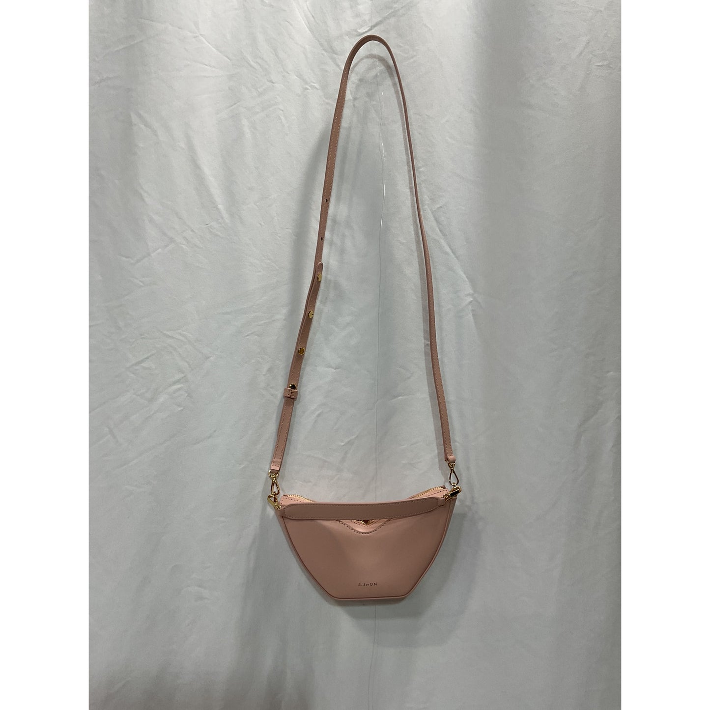 S.Joon 'Tulip' Pink Mini Leather Shoulder Bag
