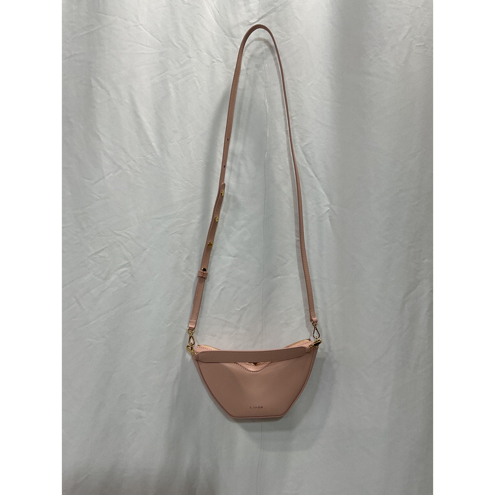 S.Joon 'Tulip' Pink Mini Leather Shoulder Bag
