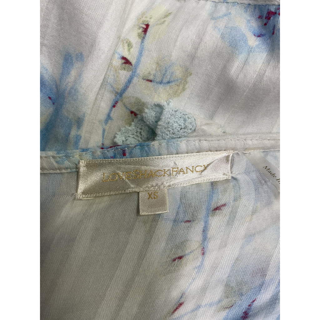 Loveshackfancy 'Lilium' White Mini Dress Size XS