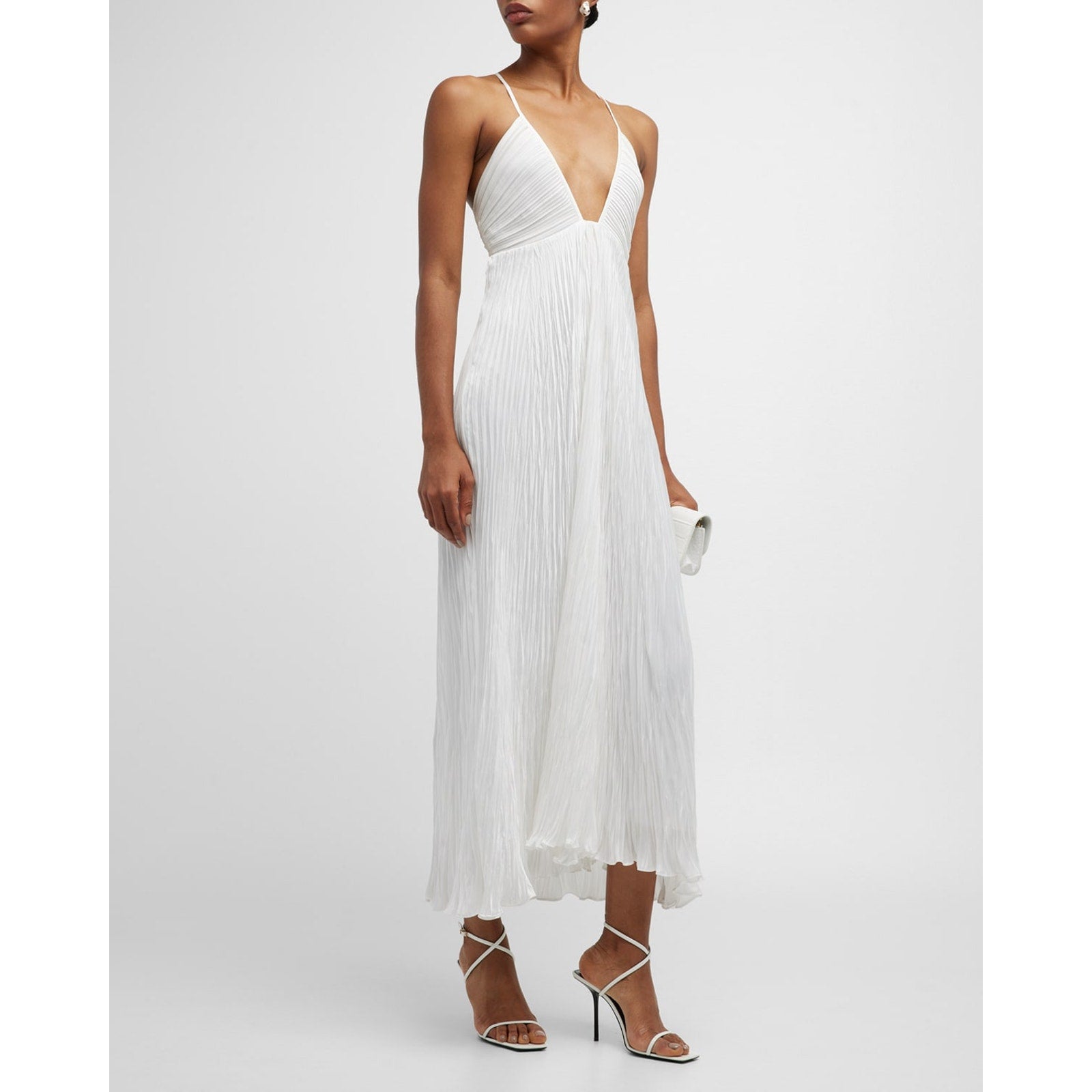 A.L.C. 'Angelina' Off White Polyester Dress Size 4