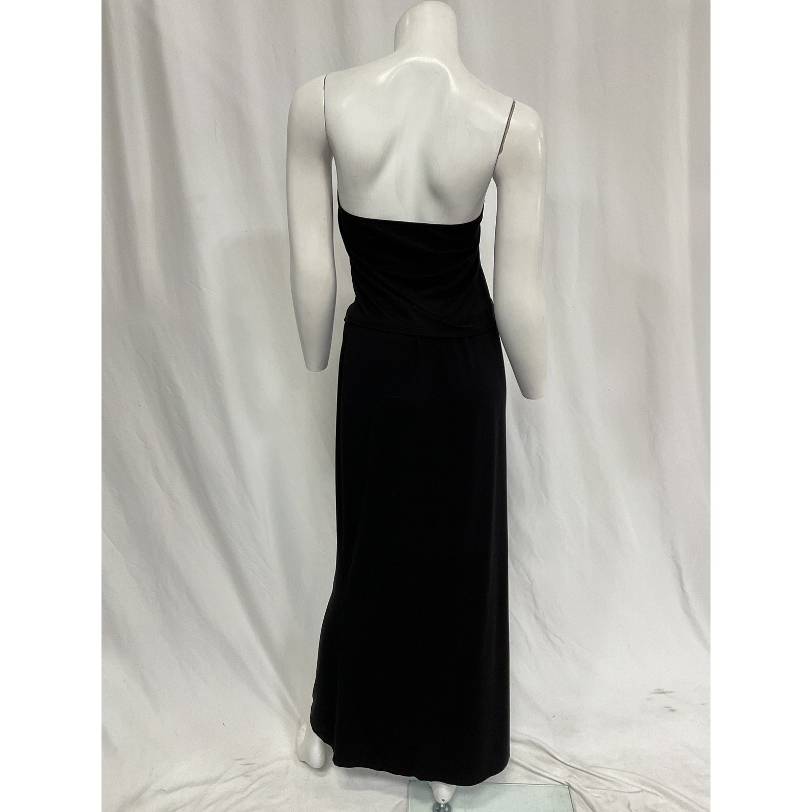 Reformation 'Adalynn' Black Knit Two Piece Size L
