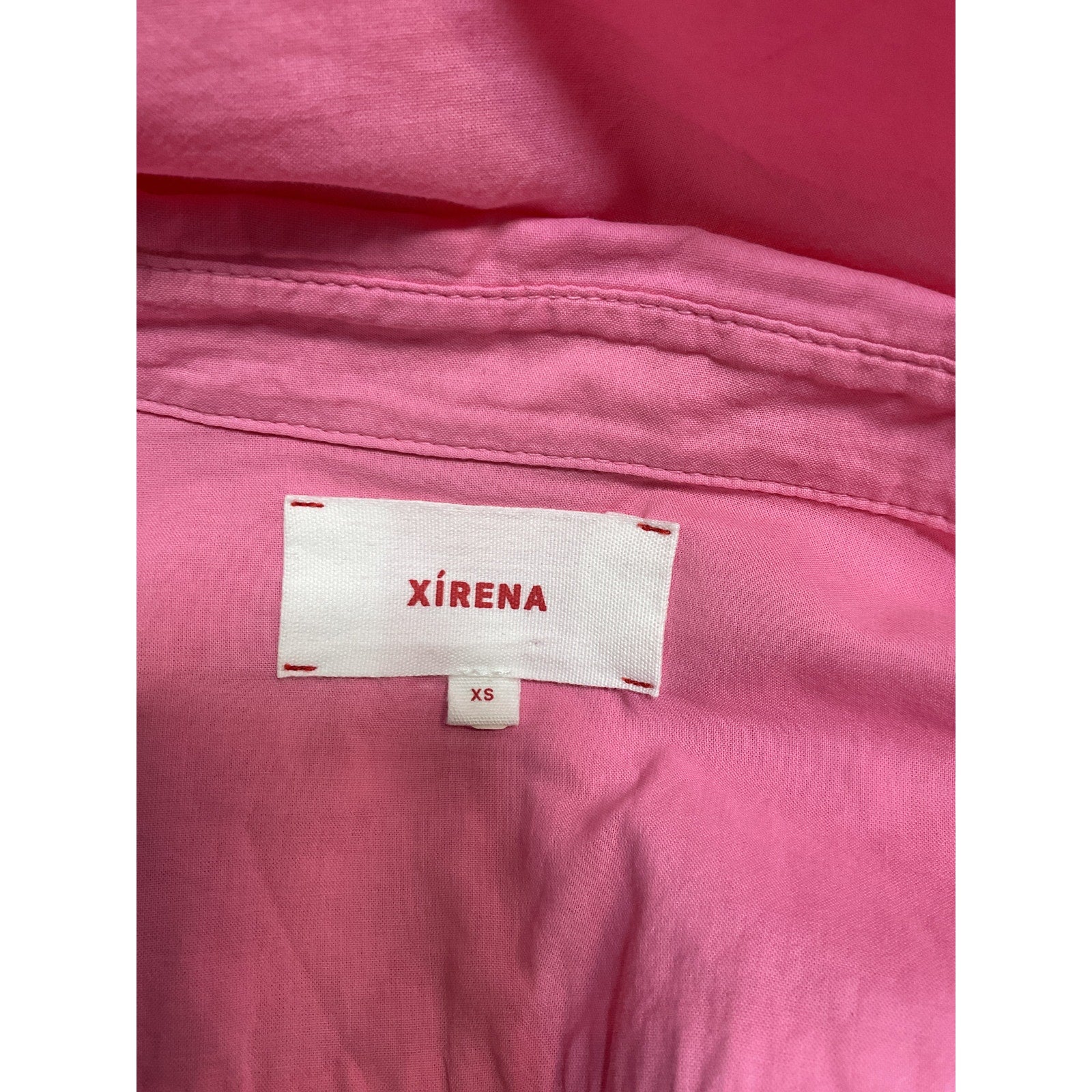 Xirena 'Channing' Pink Cotton Shirt Size XS