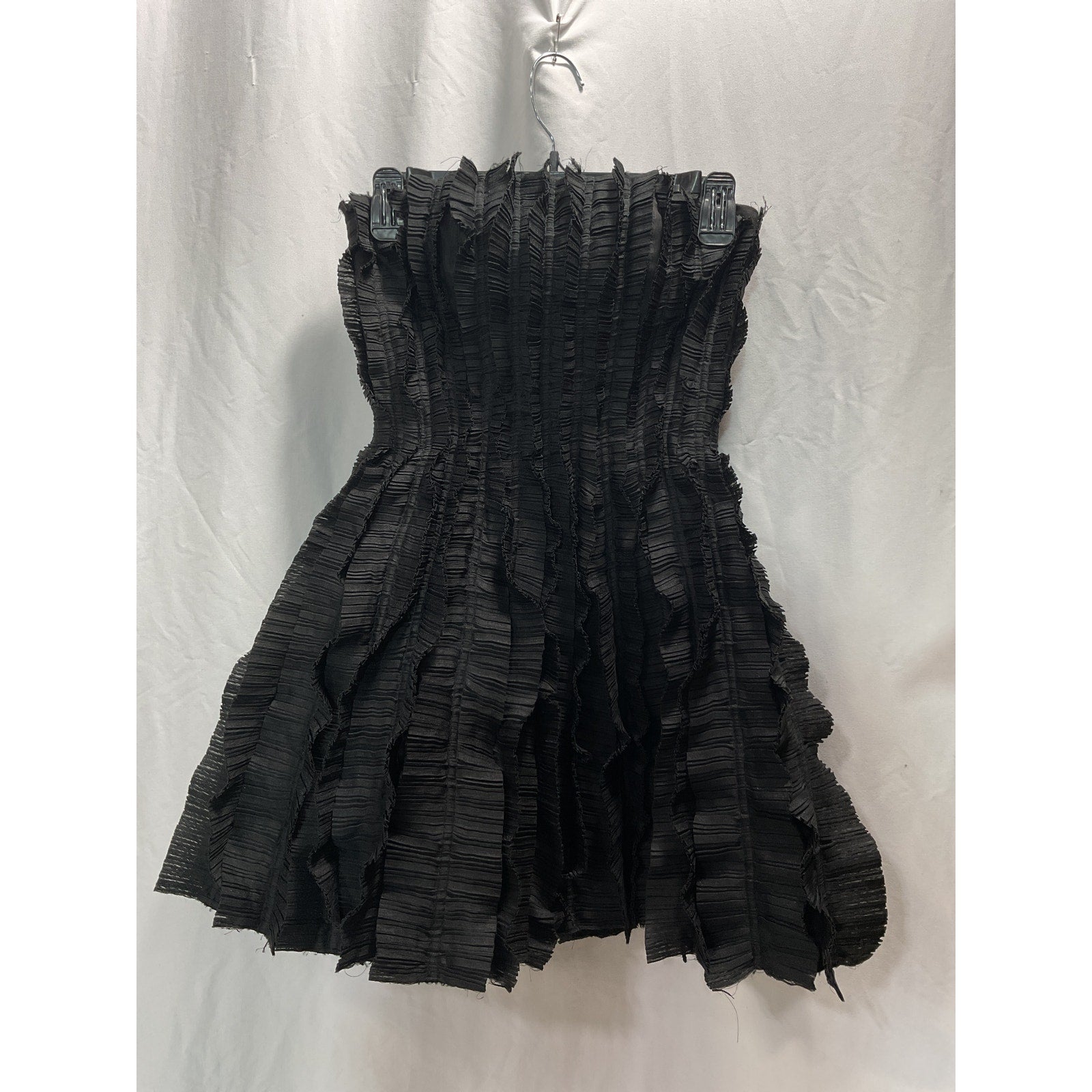 Aje 'Hybrid' Black Sleeveless Gauze Mini Dress Size 0