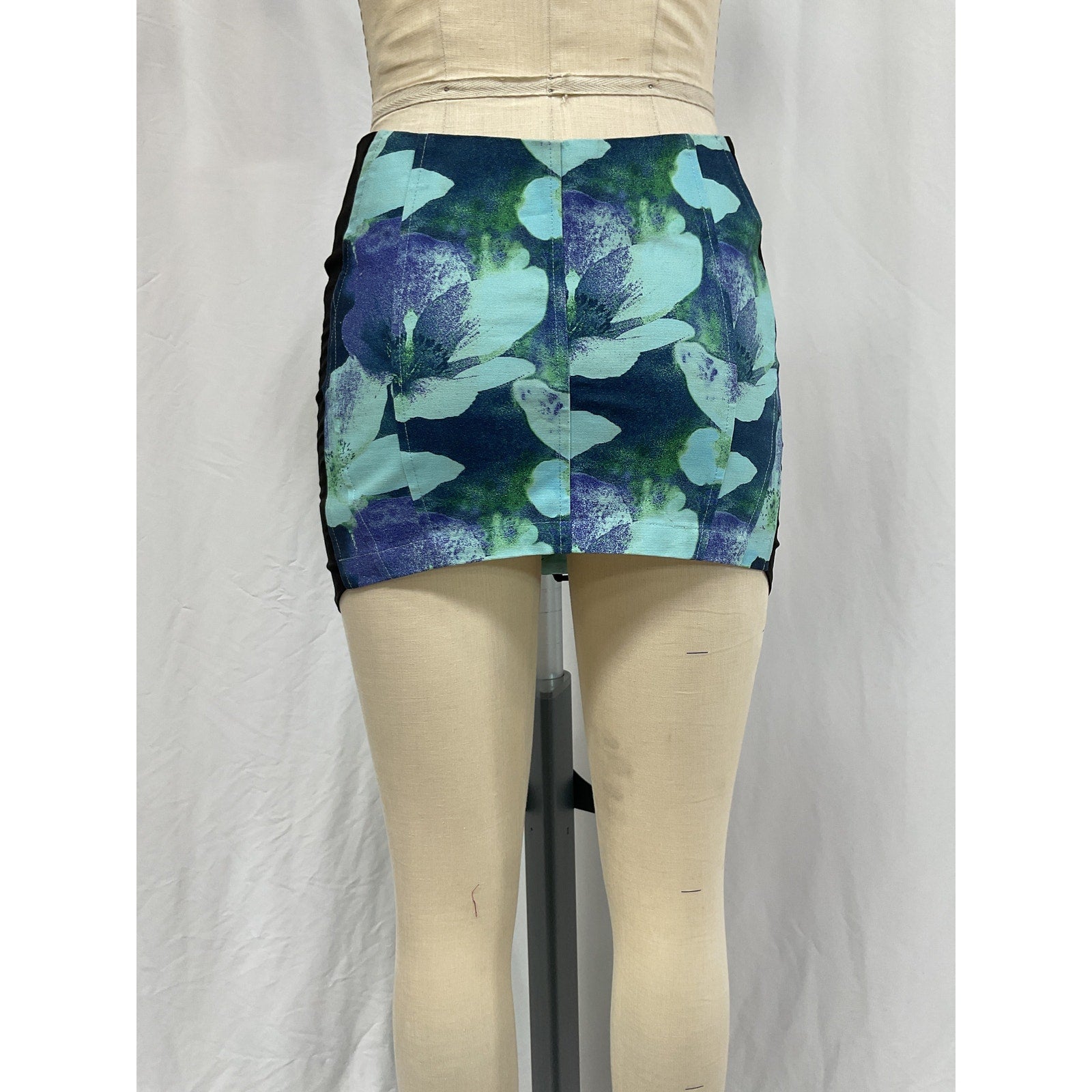 Miaou 'Corset' Blue Skirt Size S