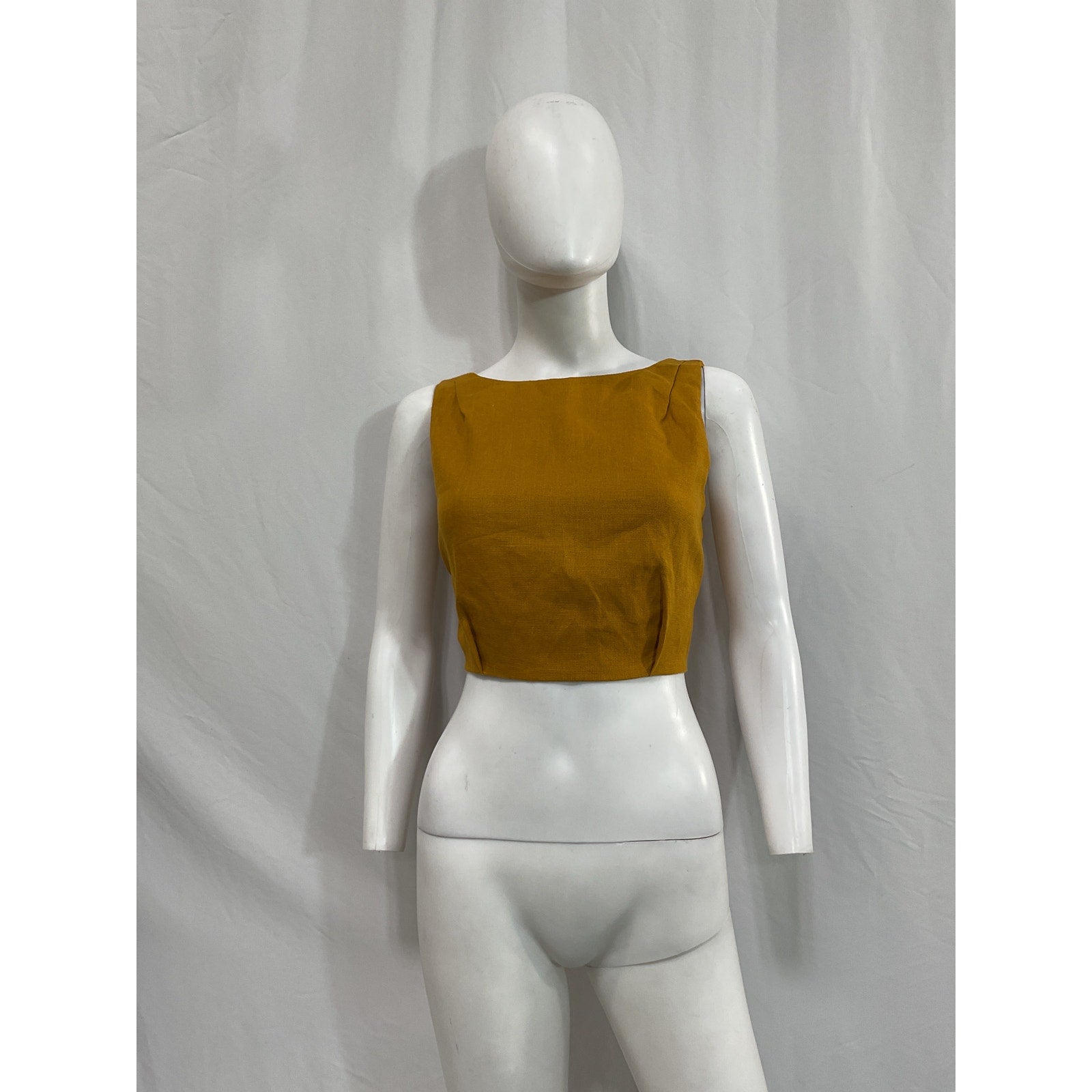 S�zane 'Claire' Gold Blouse Size 34