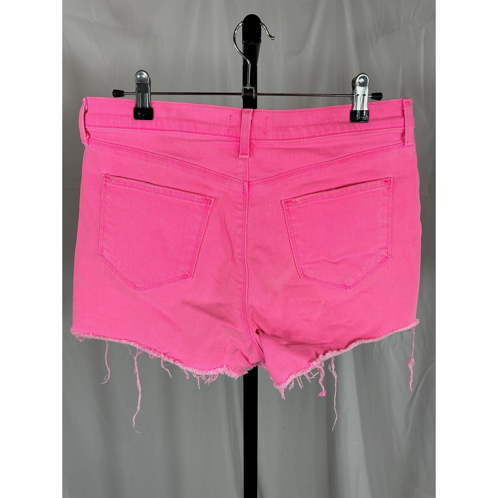 L'Agence 'Audrey' Pink Denim Jean Shorts Size 27