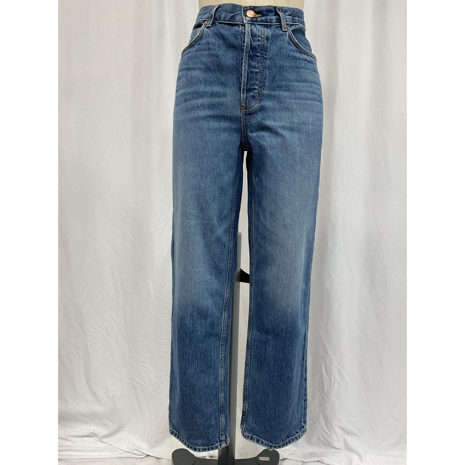 D�en 'Leone' Blue Cotton Jean Size 30