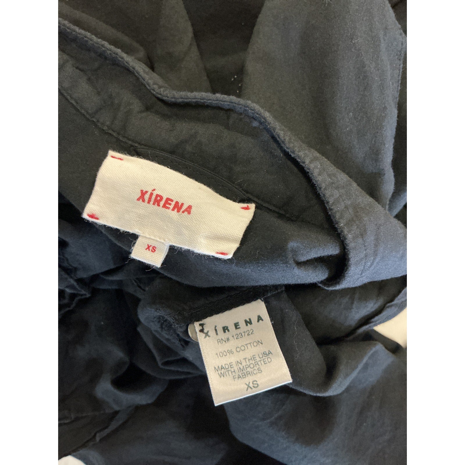 Xirena 'Beau' Black Shirt Size XS
