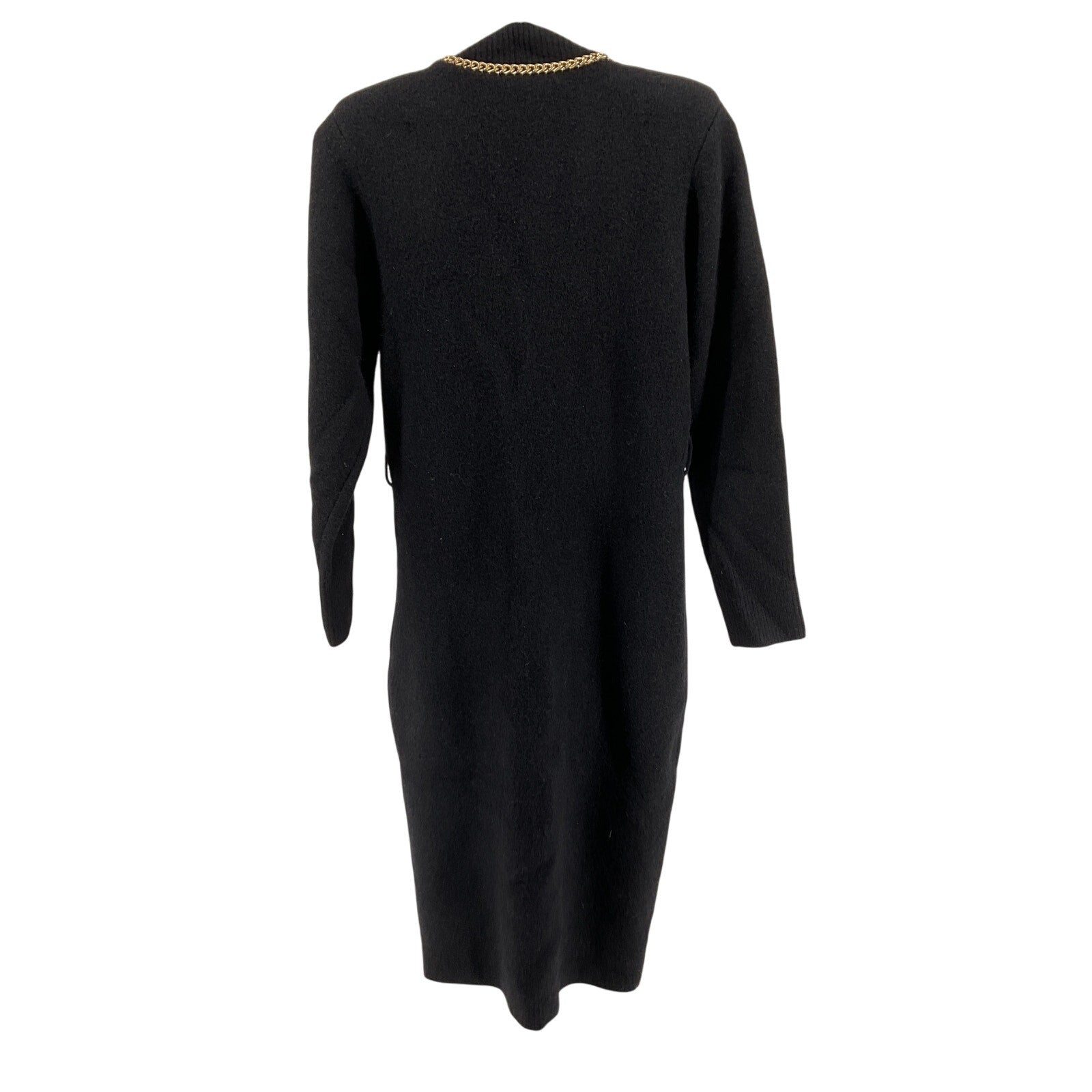 Retrofete 'Apollo' Black Nylon Cardigan Size S