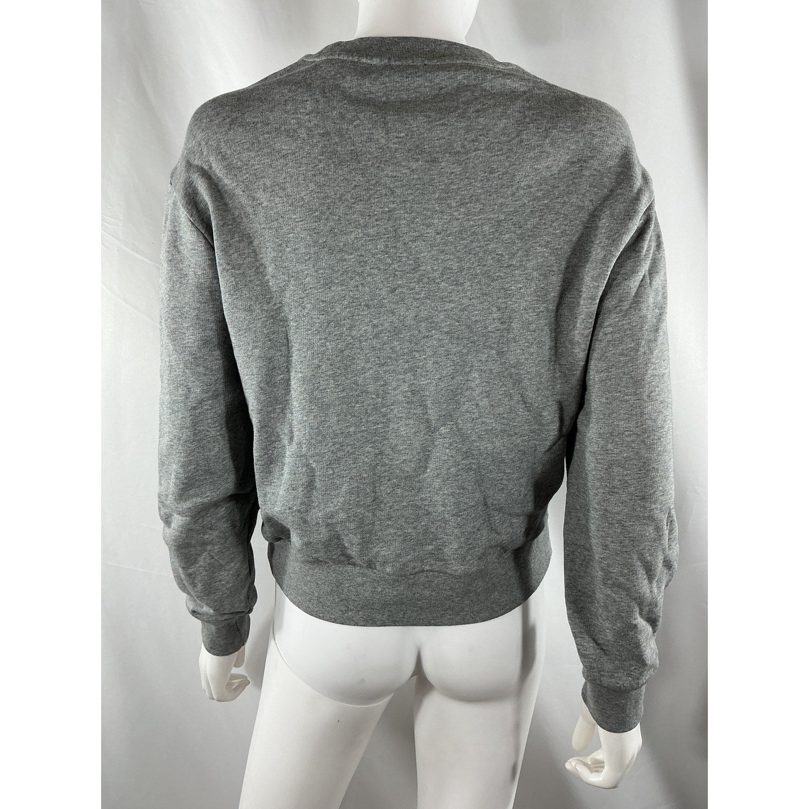 A.P.C. 'Gray' Grey Cotton Elisa Sweatshirt Size XS