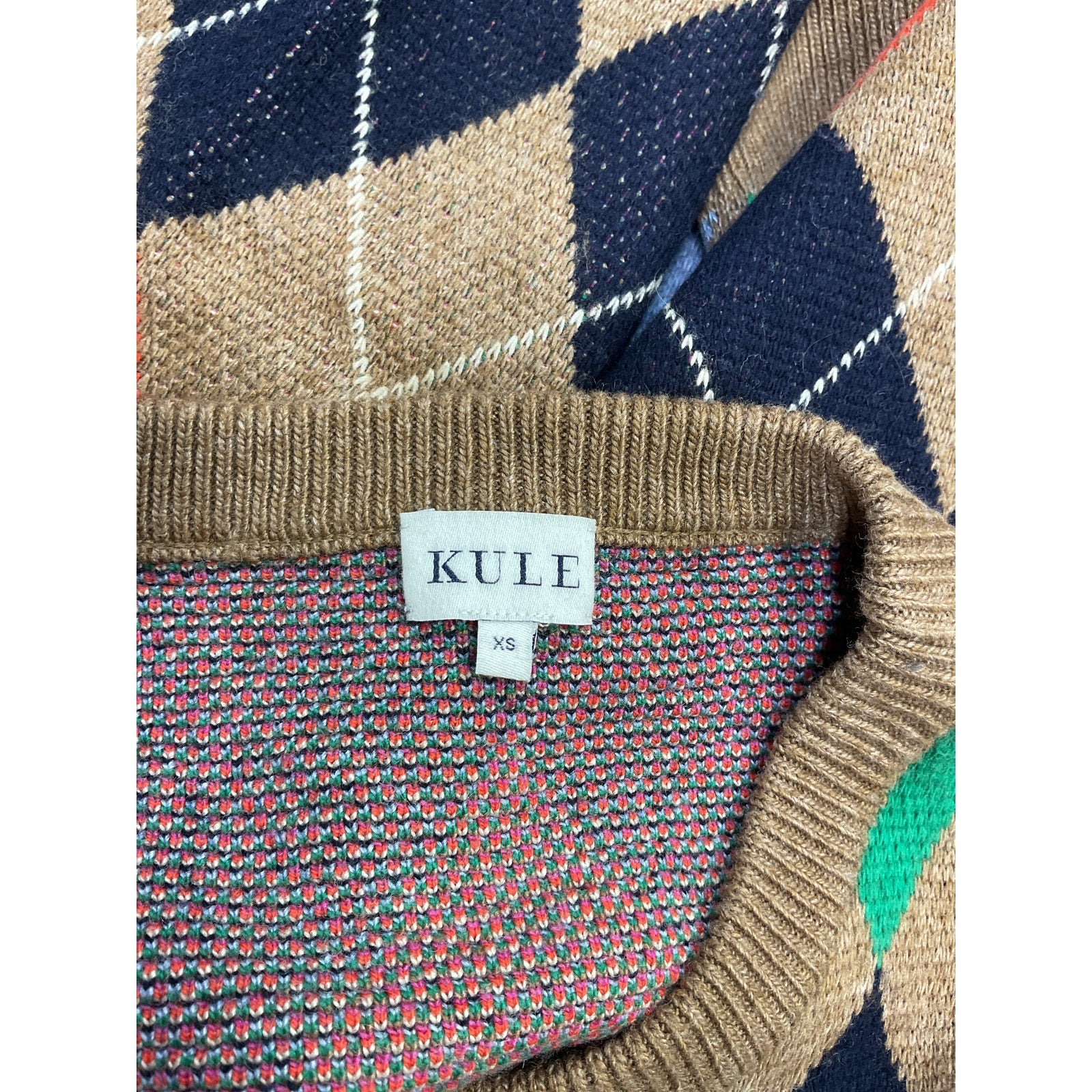Kule 'The Heidi' Brown Crewnec Long Sleeve Sweater Size XS