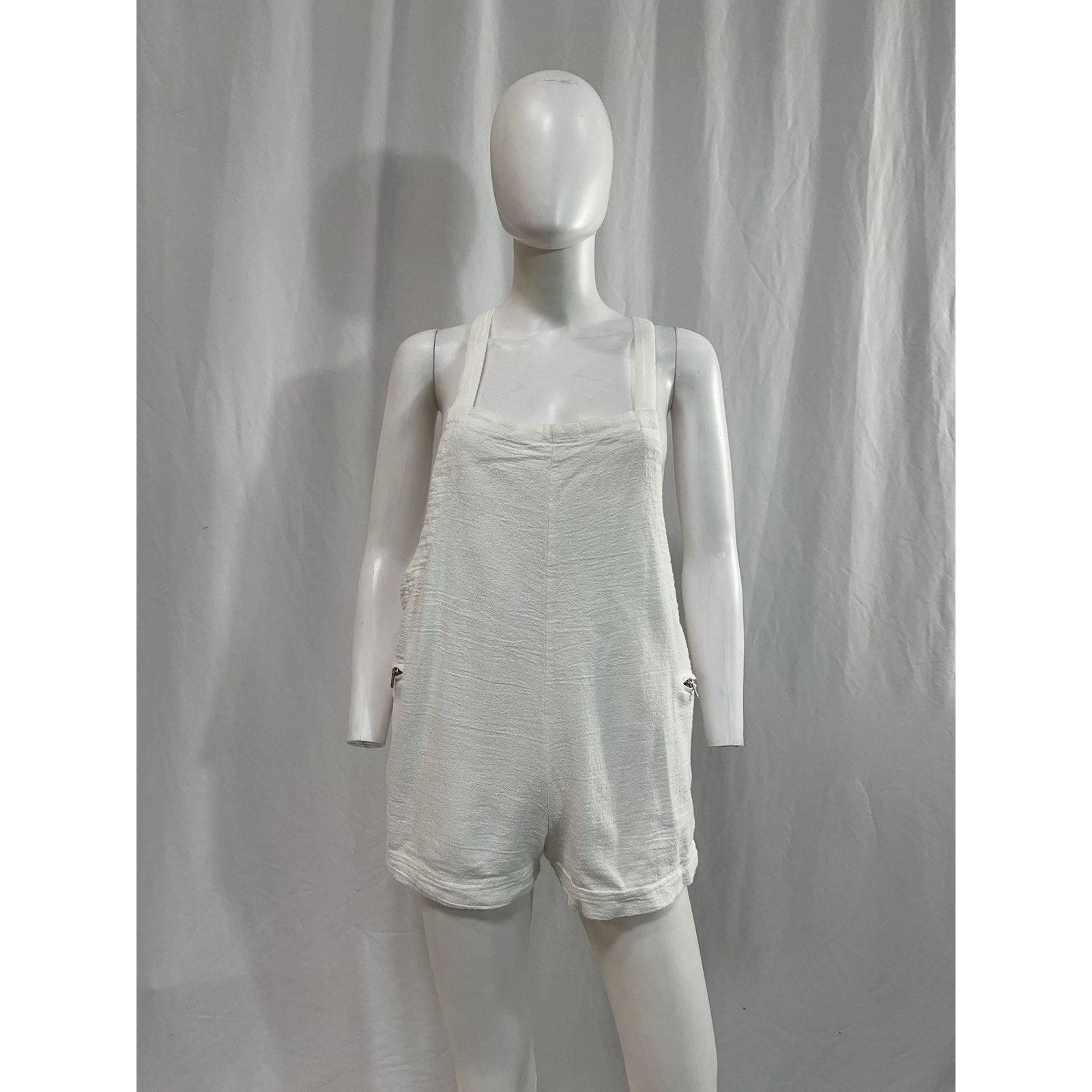 Mikoh 'Mekia' White Romper Size S