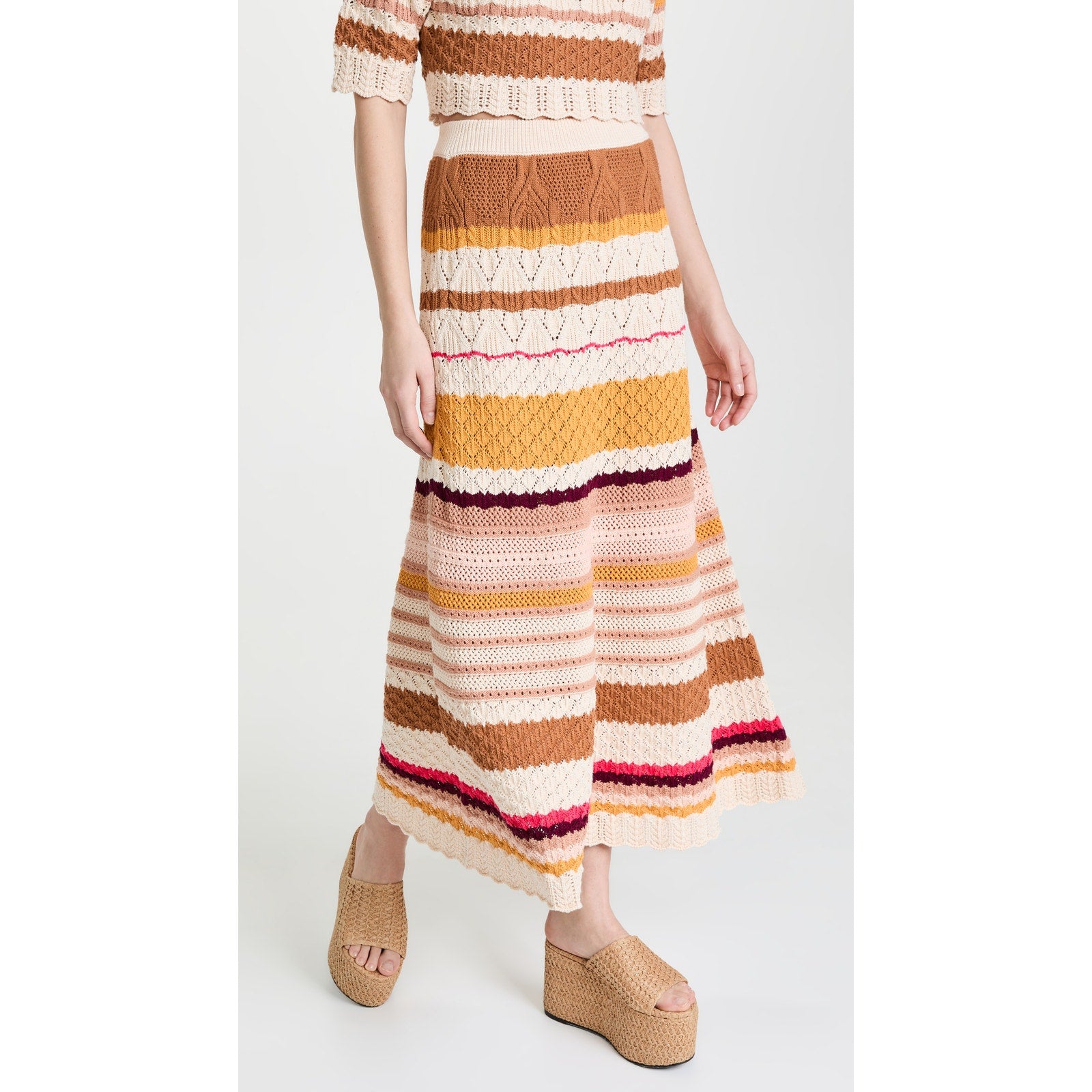 Ba&Sh 'Jana' White Skirt Size 0