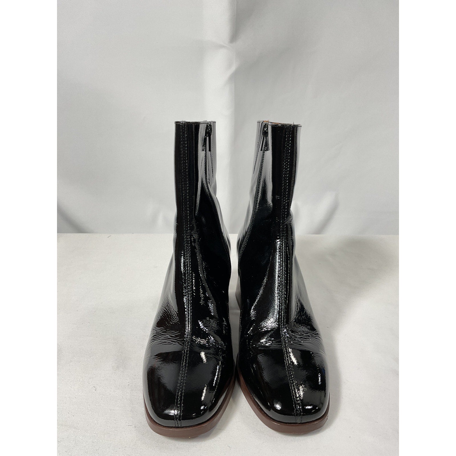 S�zane 'Axelle' Black Ankle Boots Size 9