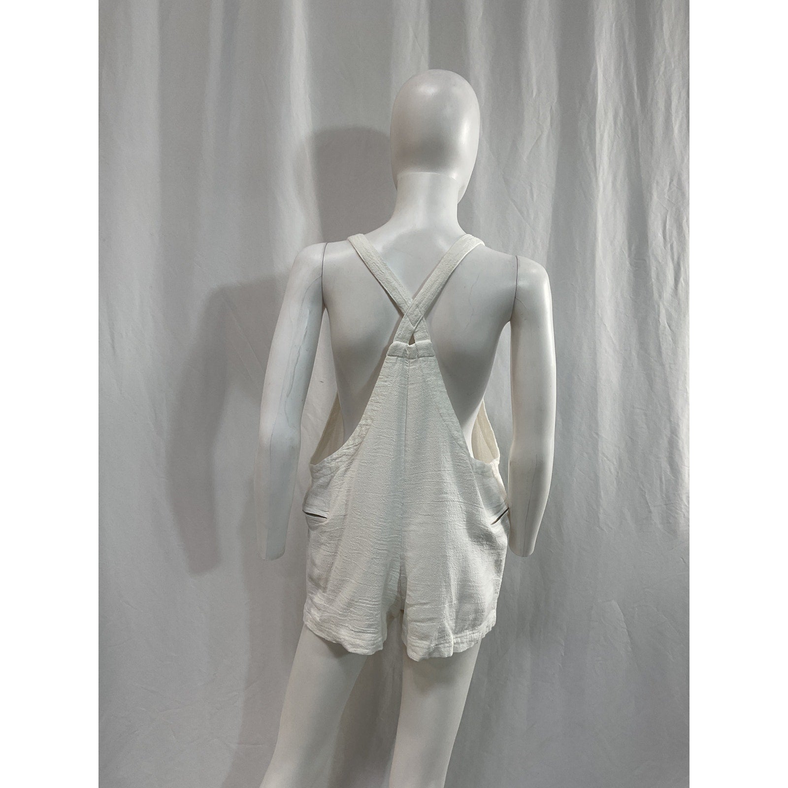 Mikoh 'Mekia' White Romper Size S