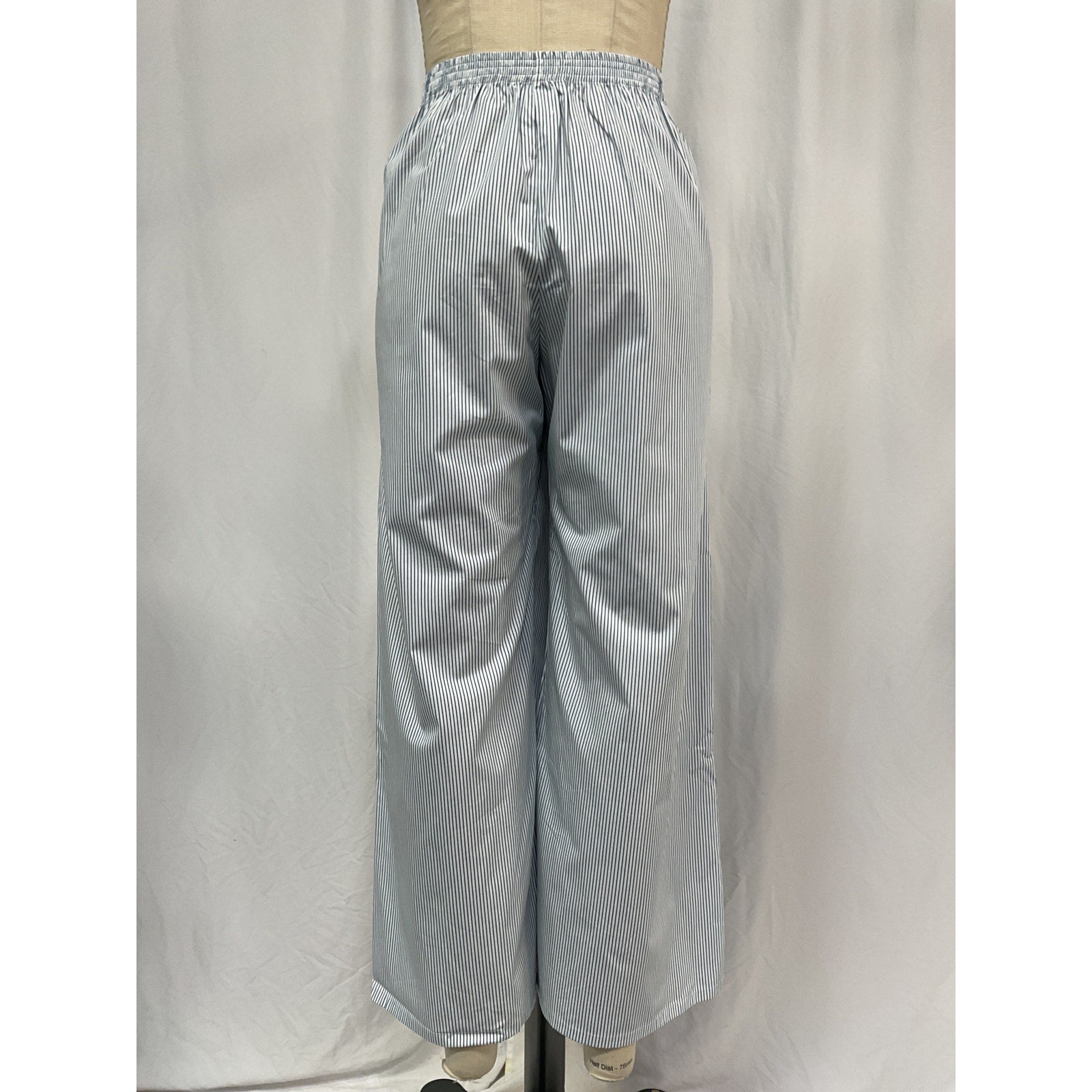 Leset 'Yoshi' Blue Cotton Wide Leg Boxer Pants Size M