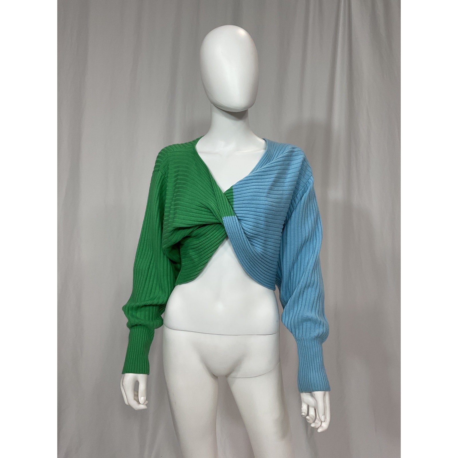 Amur 'Cruz' Green Twist Sweater Size XS
