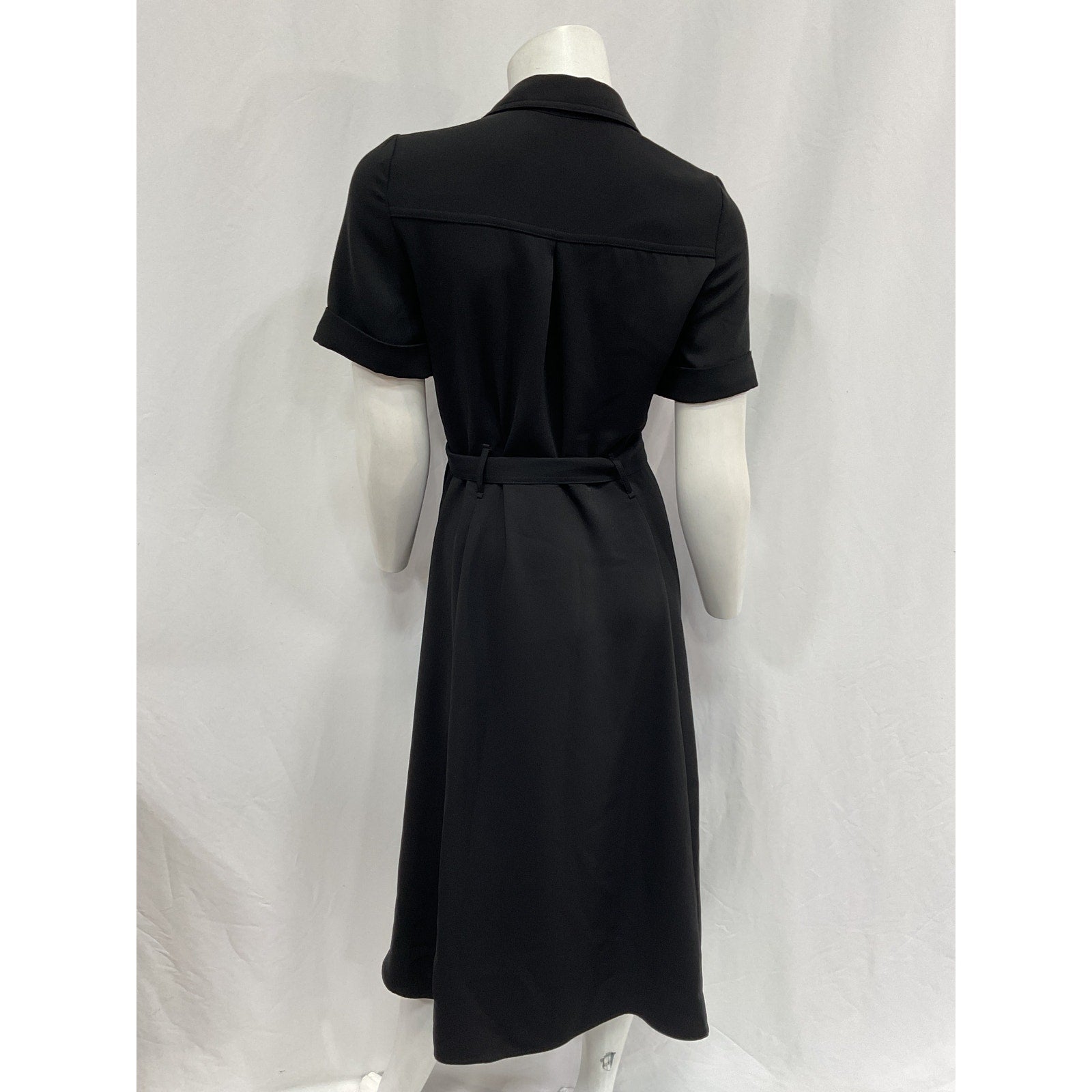 Sézane 'Jeannette' Black Polyester Dress Size 34